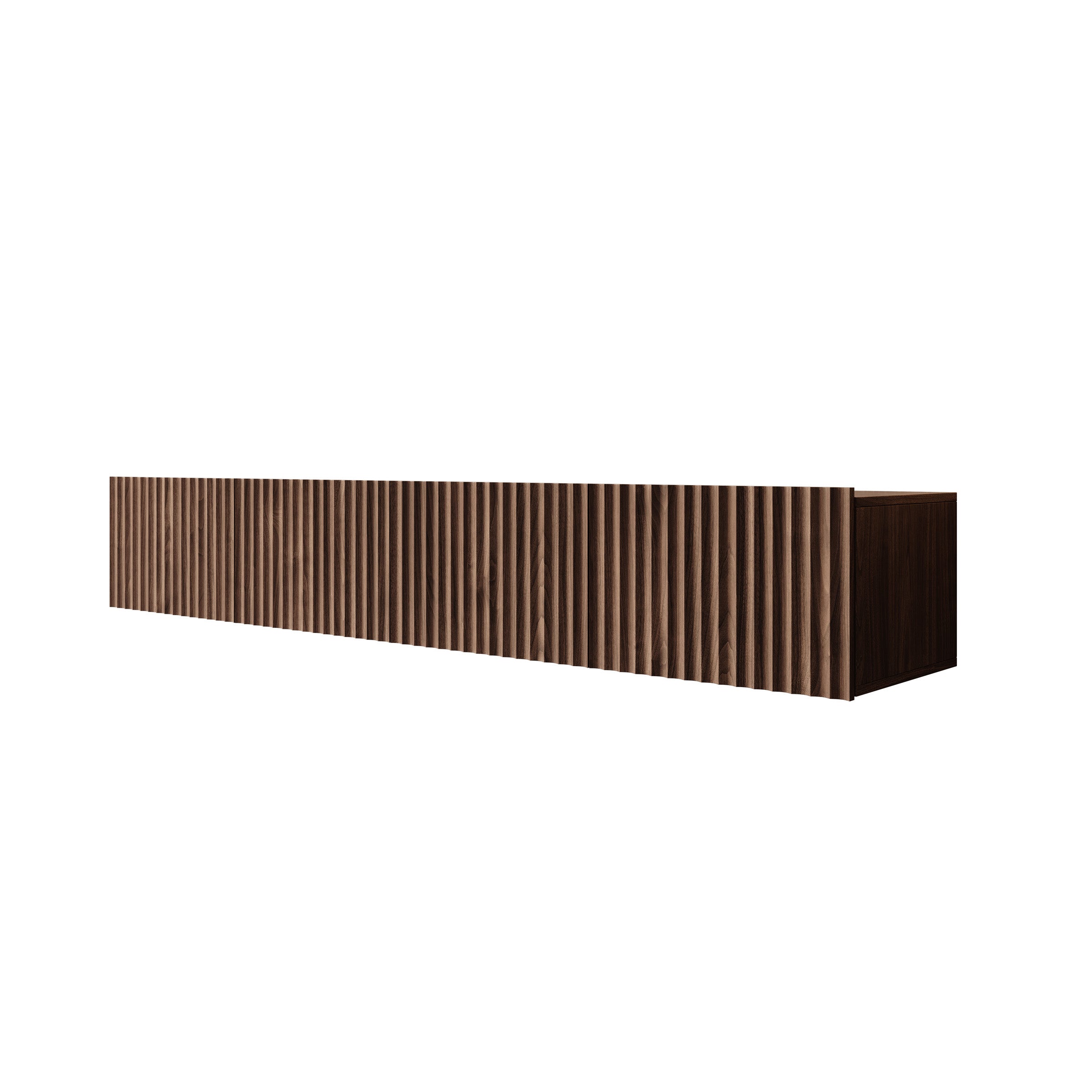 Pepinos - TV-Meubel - Walnootpatroon - 200x42x33 cm