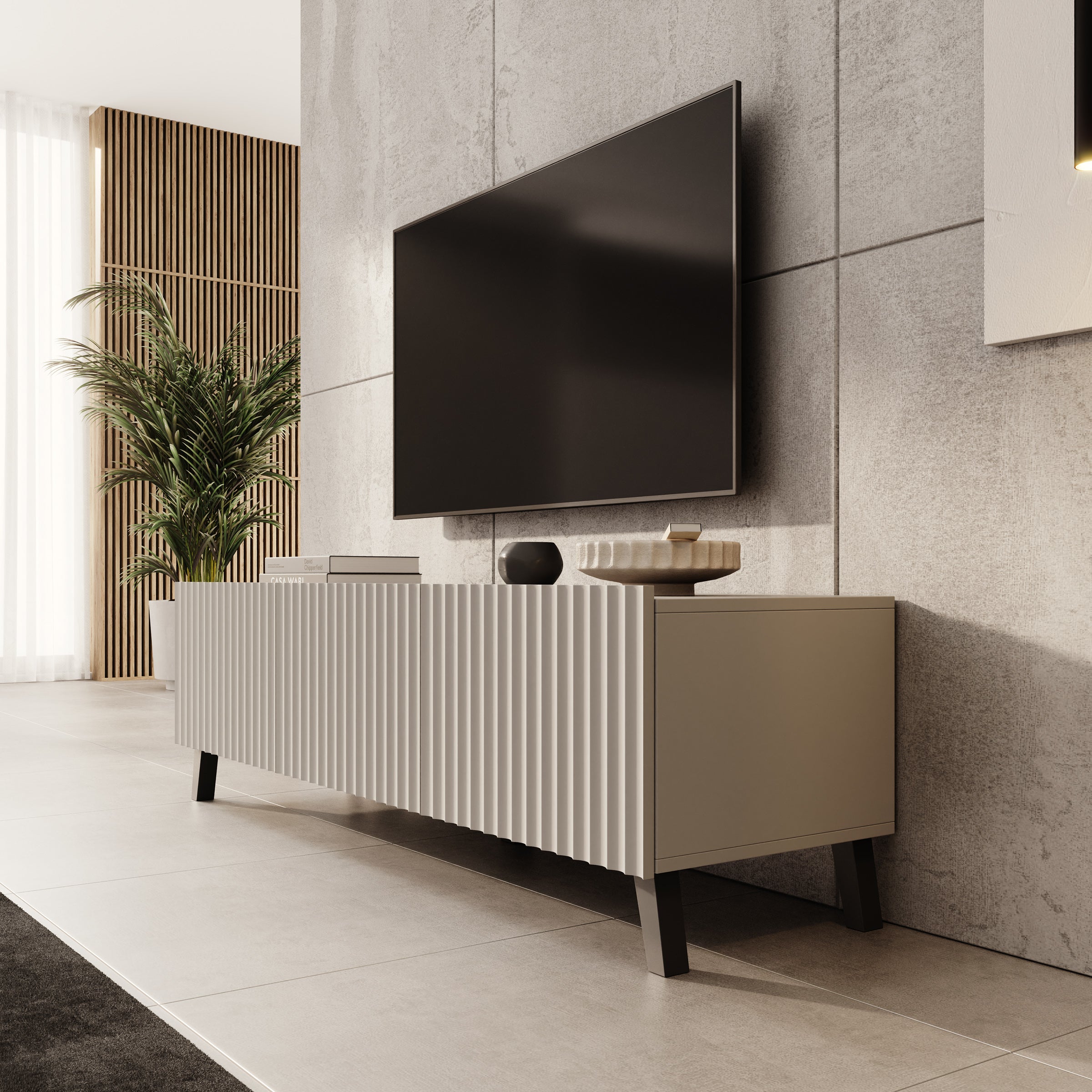 Pepinos 2 - TV-Meubel - Beige - 150x42x44 cm