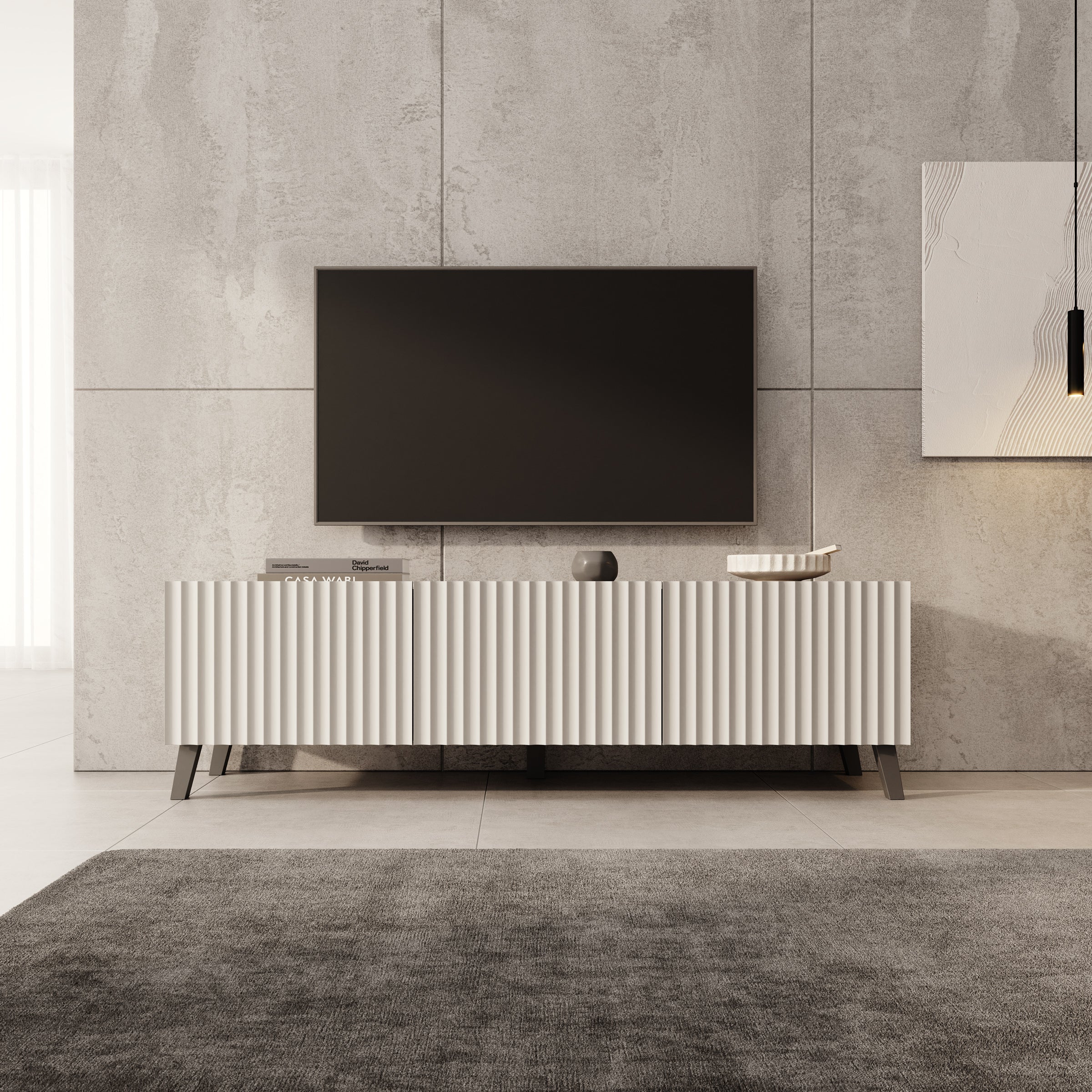 Pepinos 2 - TV-Meubel - Beige - 150x42x44 cm