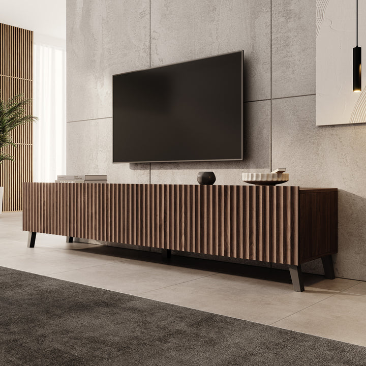 Pepinos 2 - TV-Meubel - Walnootpatroon - 200x42x44 cm