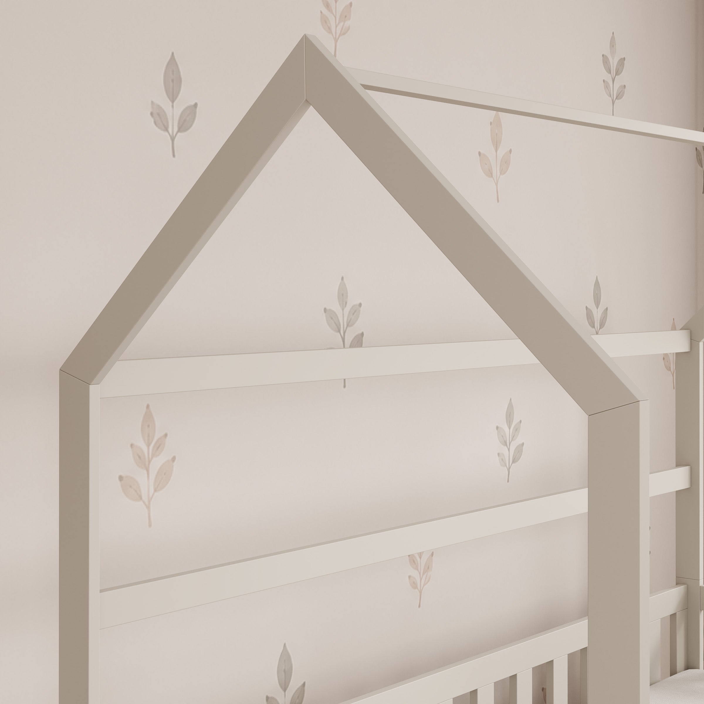 Piskado - Huisjesbed met lades - Beige - 90x200 cm