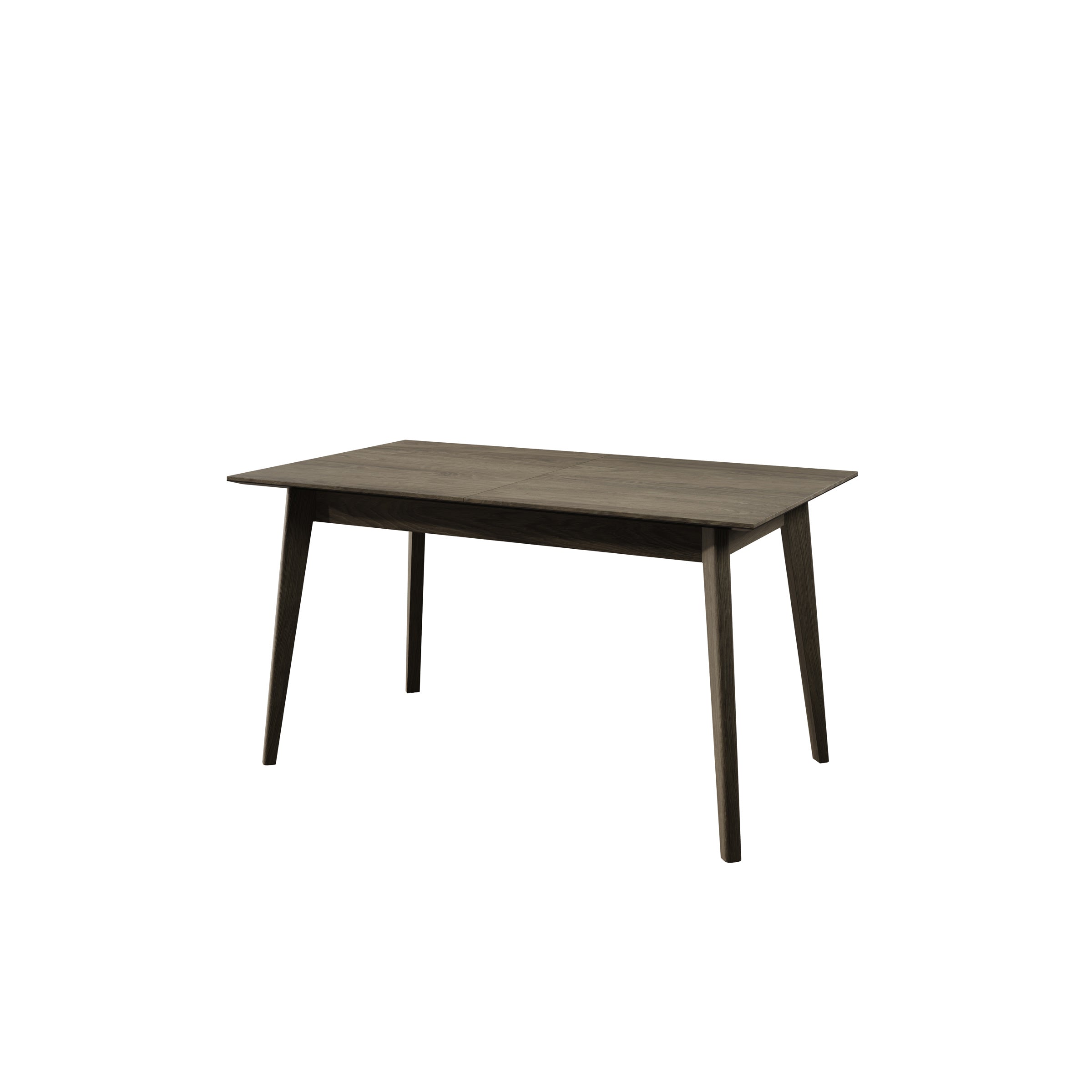 Portino - Eetkamertafel - Donker eiken - 145-220x85x77 cm