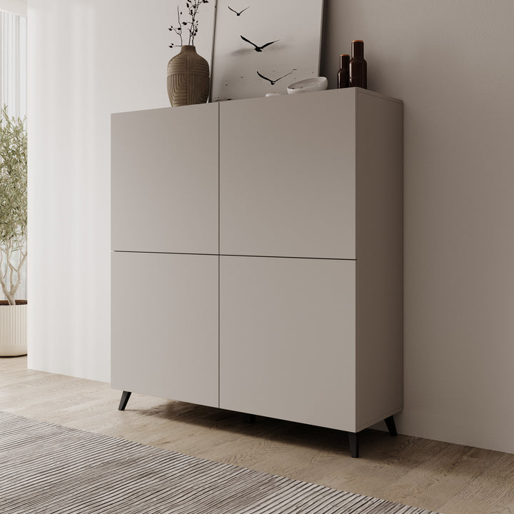 Pulse - Dressoir - Beige - 120x40x130 cm
