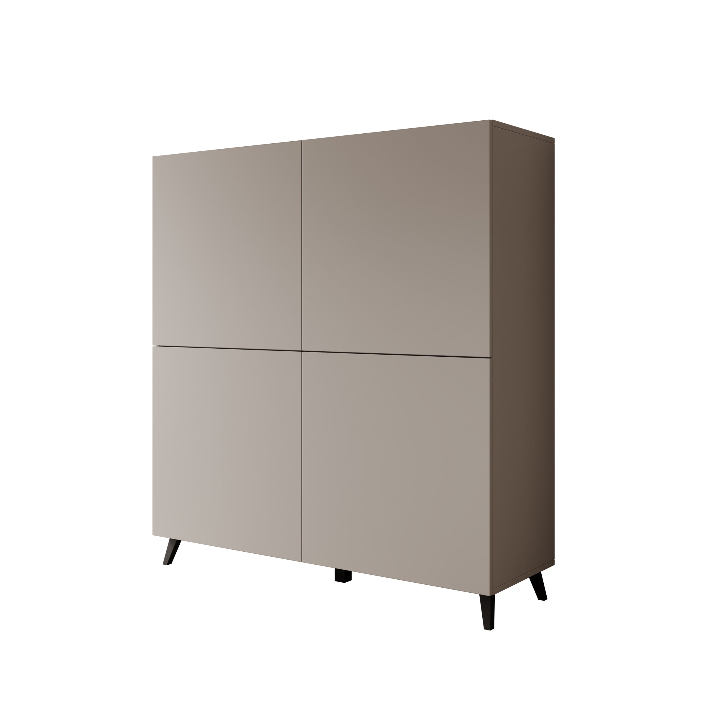 Pulse - Dressoir - Beige - 120x40x130 cm
