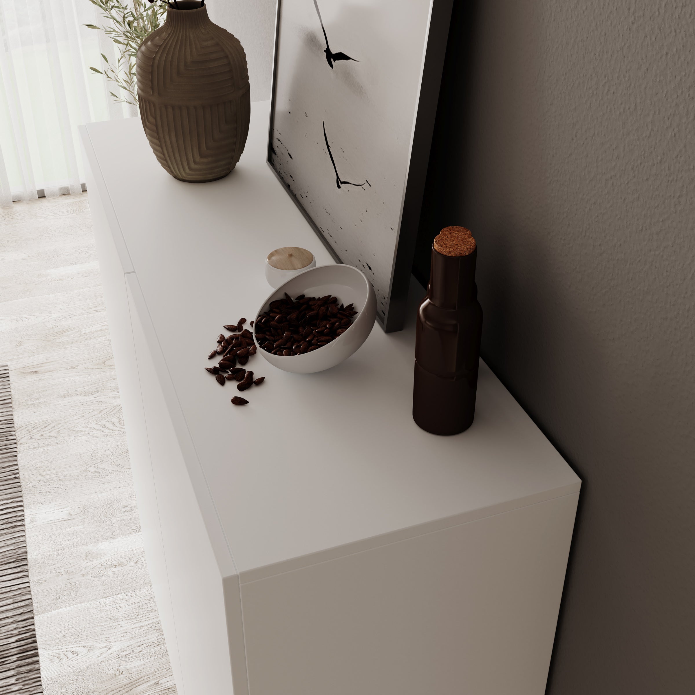 Pulse - Dressoir - Wit - 120x40x130 cm