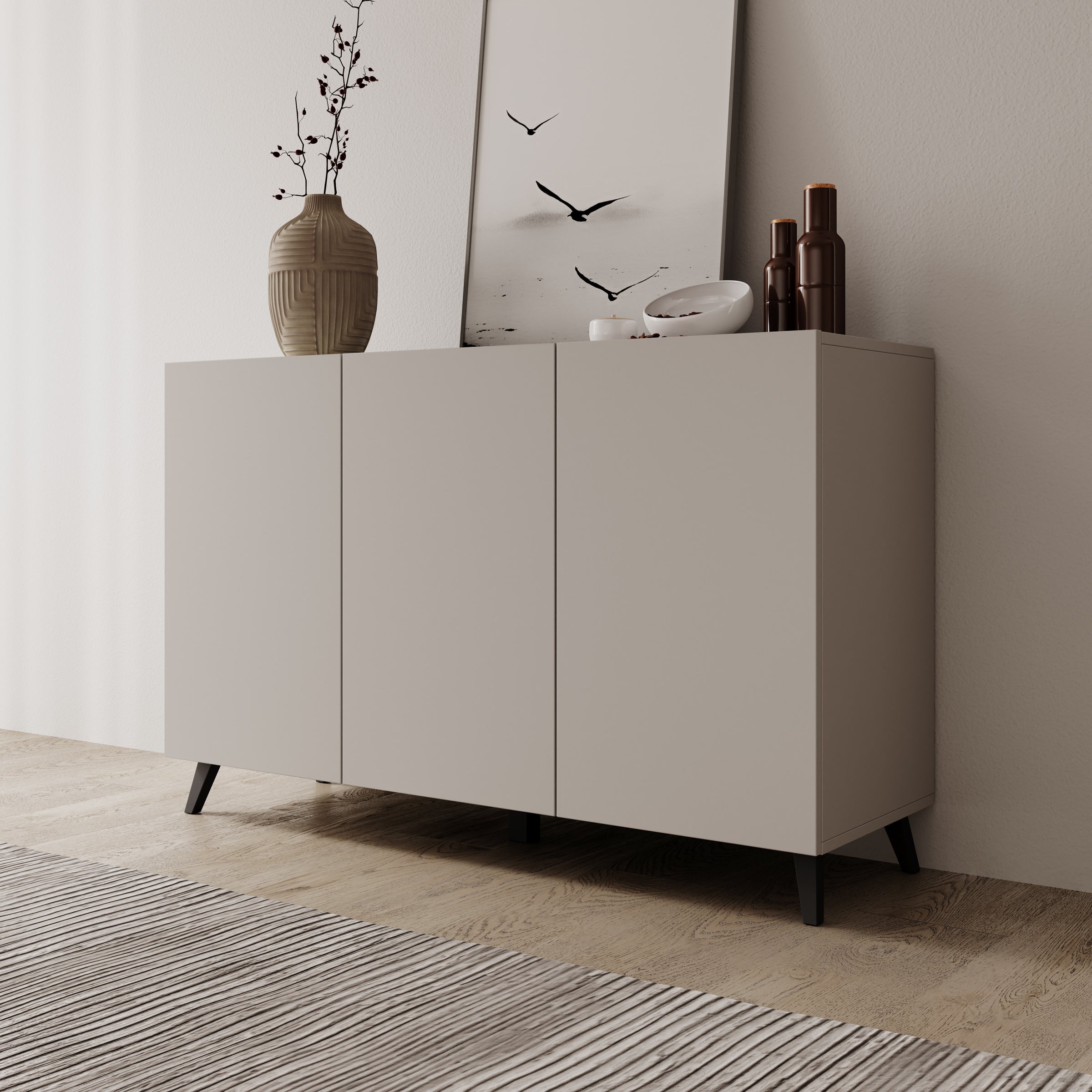 Pulse 3 - Dressoir - Beige - 120x39x76 cm