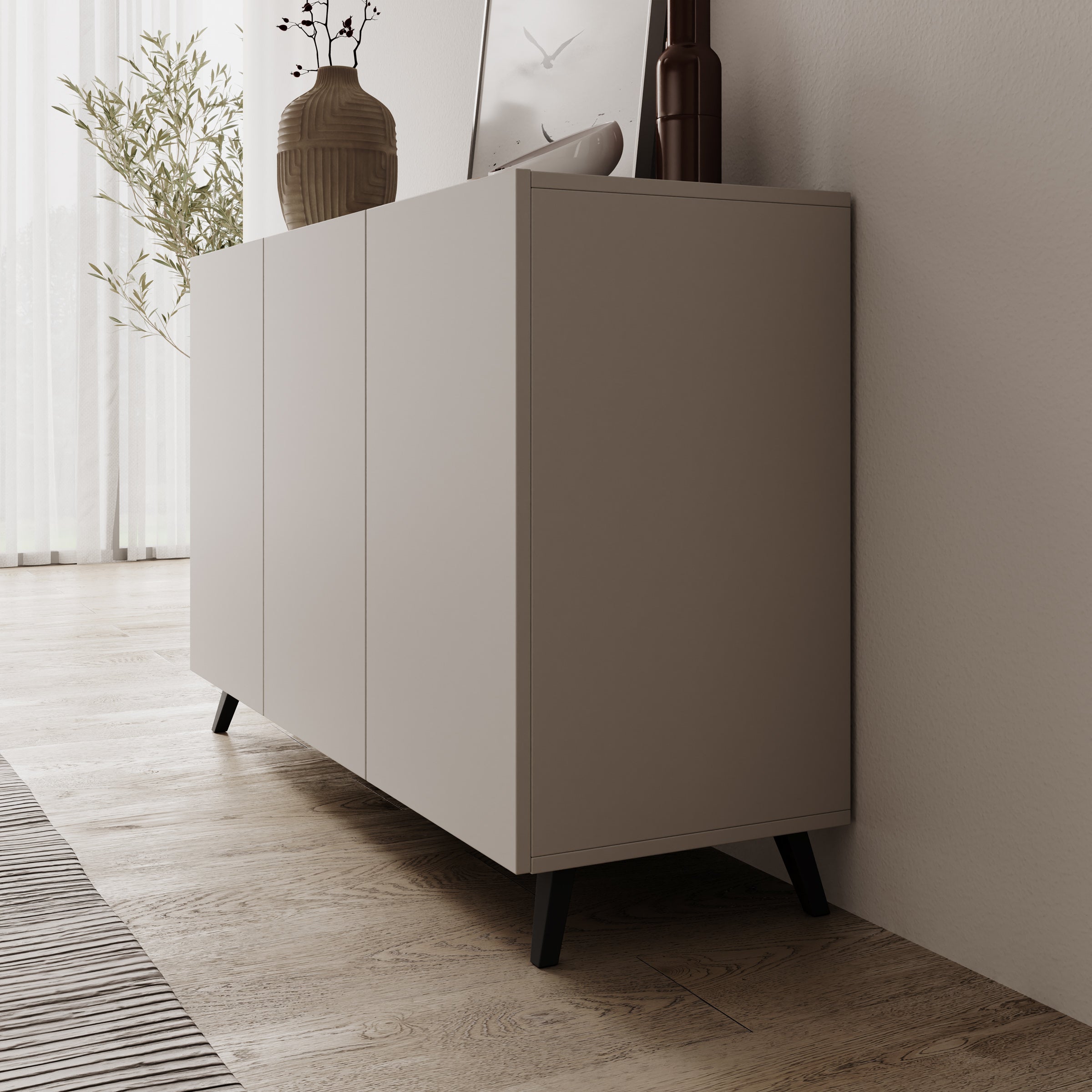 Pulse 3 - Dressoir - Beige - 120x39x76 cm