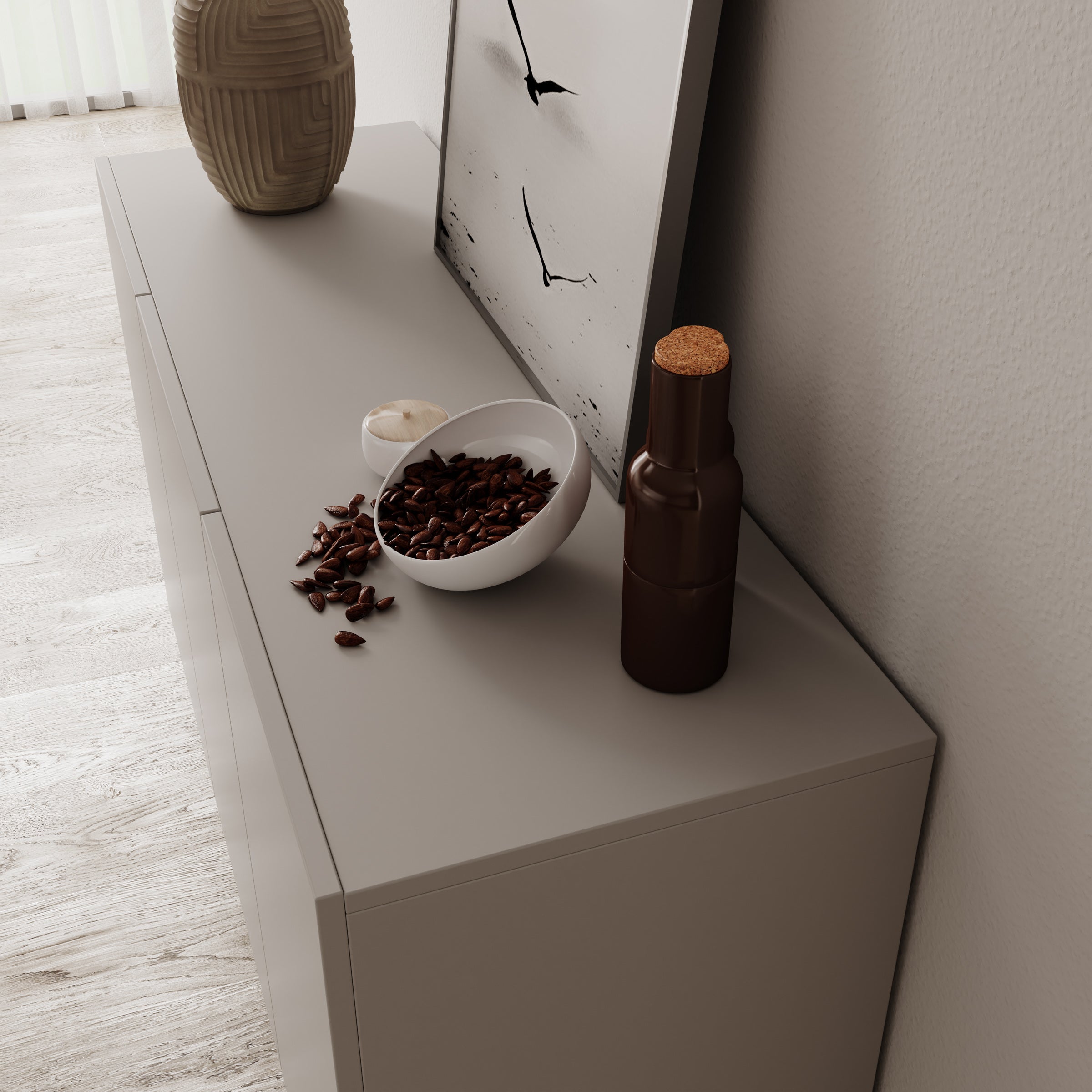 Pulse 3 - Dressoir - Beige - 120x39x76 cm