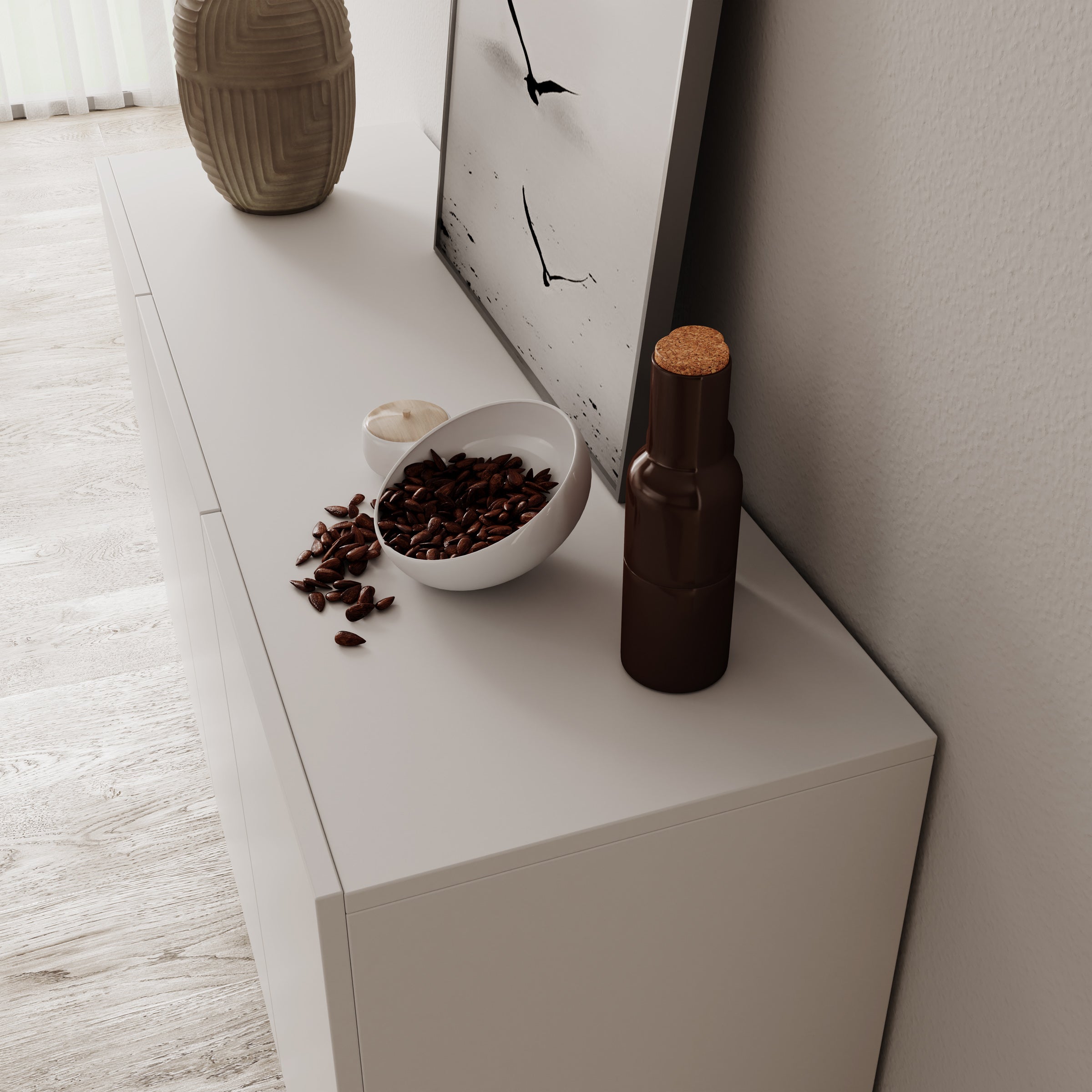 Pulse 3 - Dressoir - Wit - 120x39x76 cm