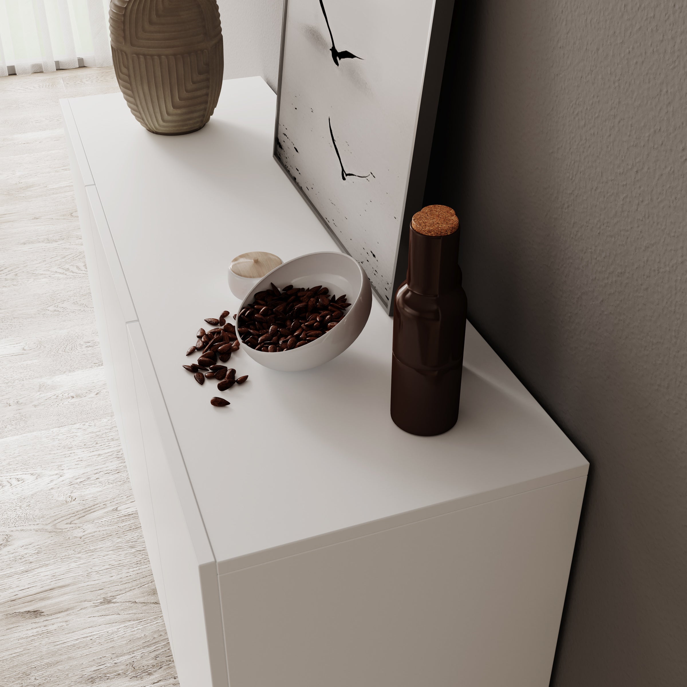 Pulse 3 - Dressoir - Wit - 120x39x76 cm