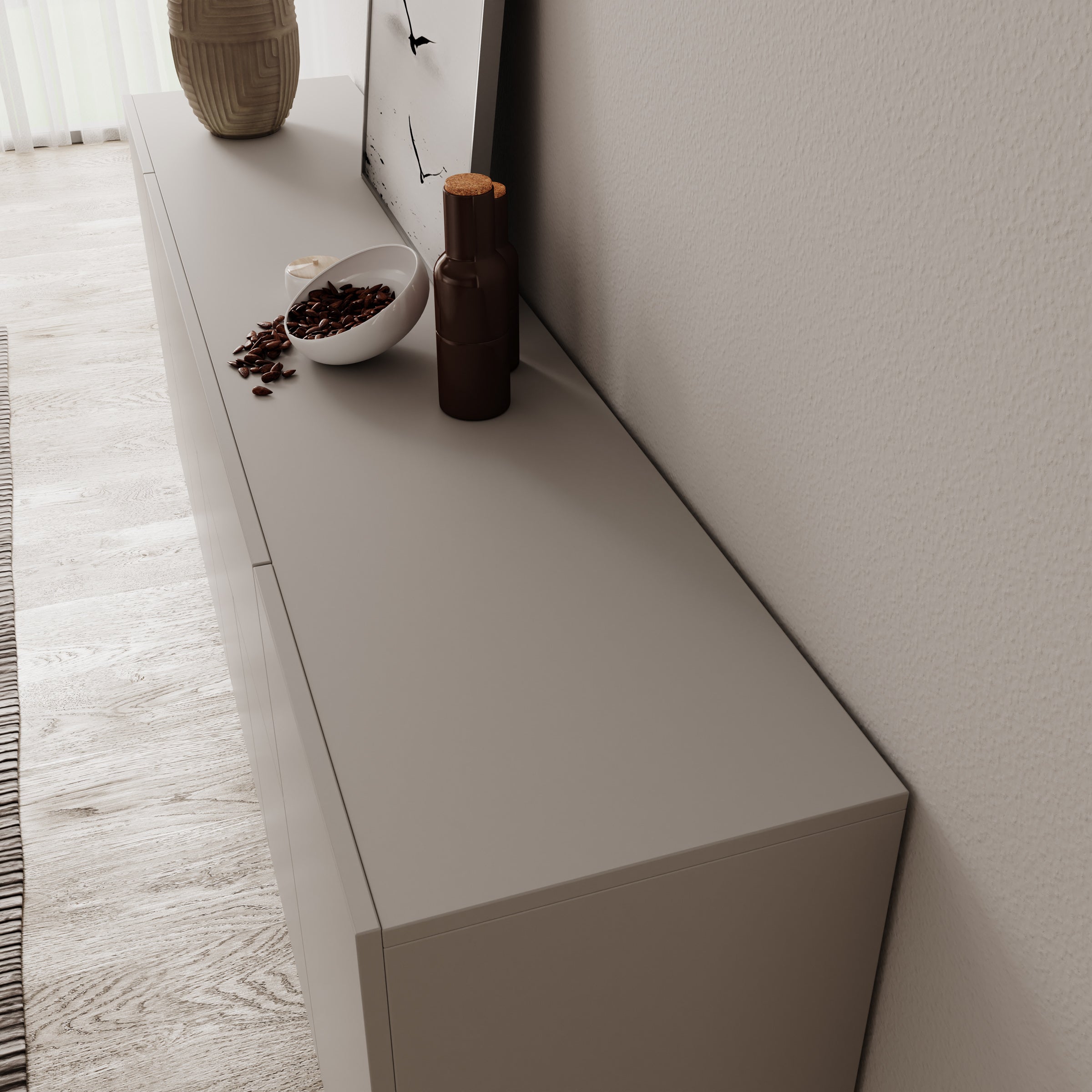 Pulse 4 - Dressoir - Beige - 180x39x76 cm