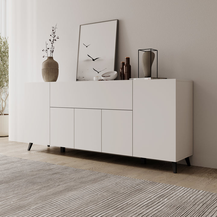 Pulse 4 - Dressoir - Wit - 180x39x76 cm