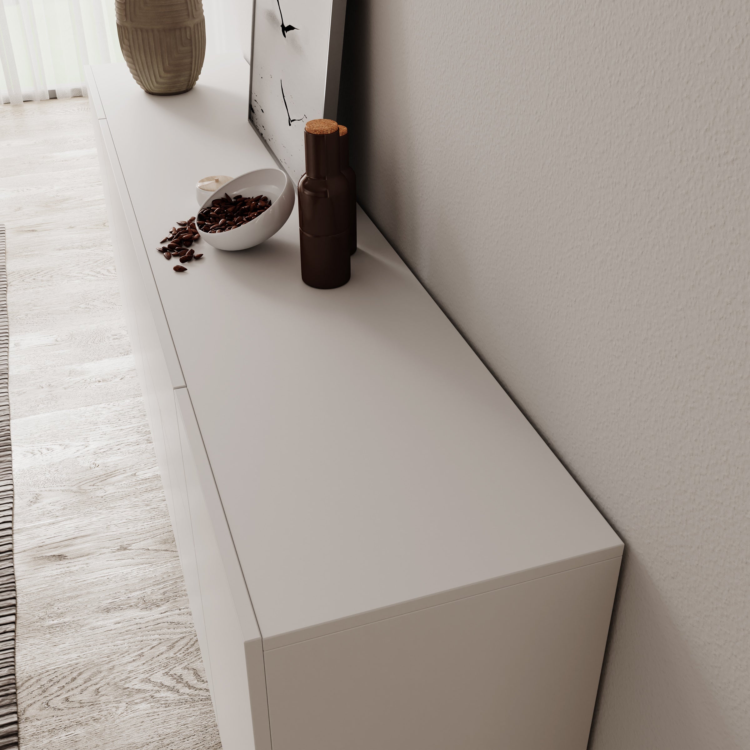 Pulse 4 - Dressoir - Wit - 180x39x76 cm