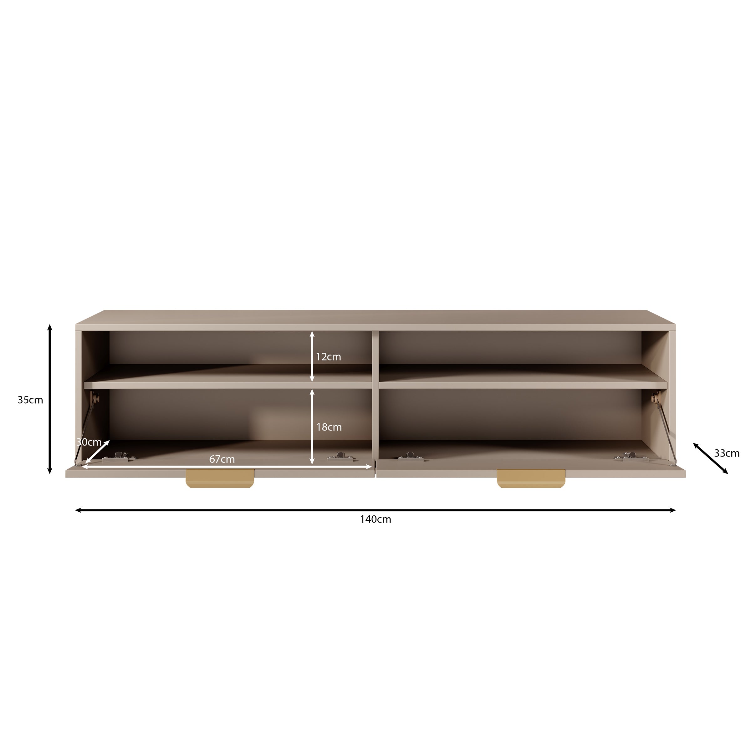Qipp - TV-Meubel - Beige