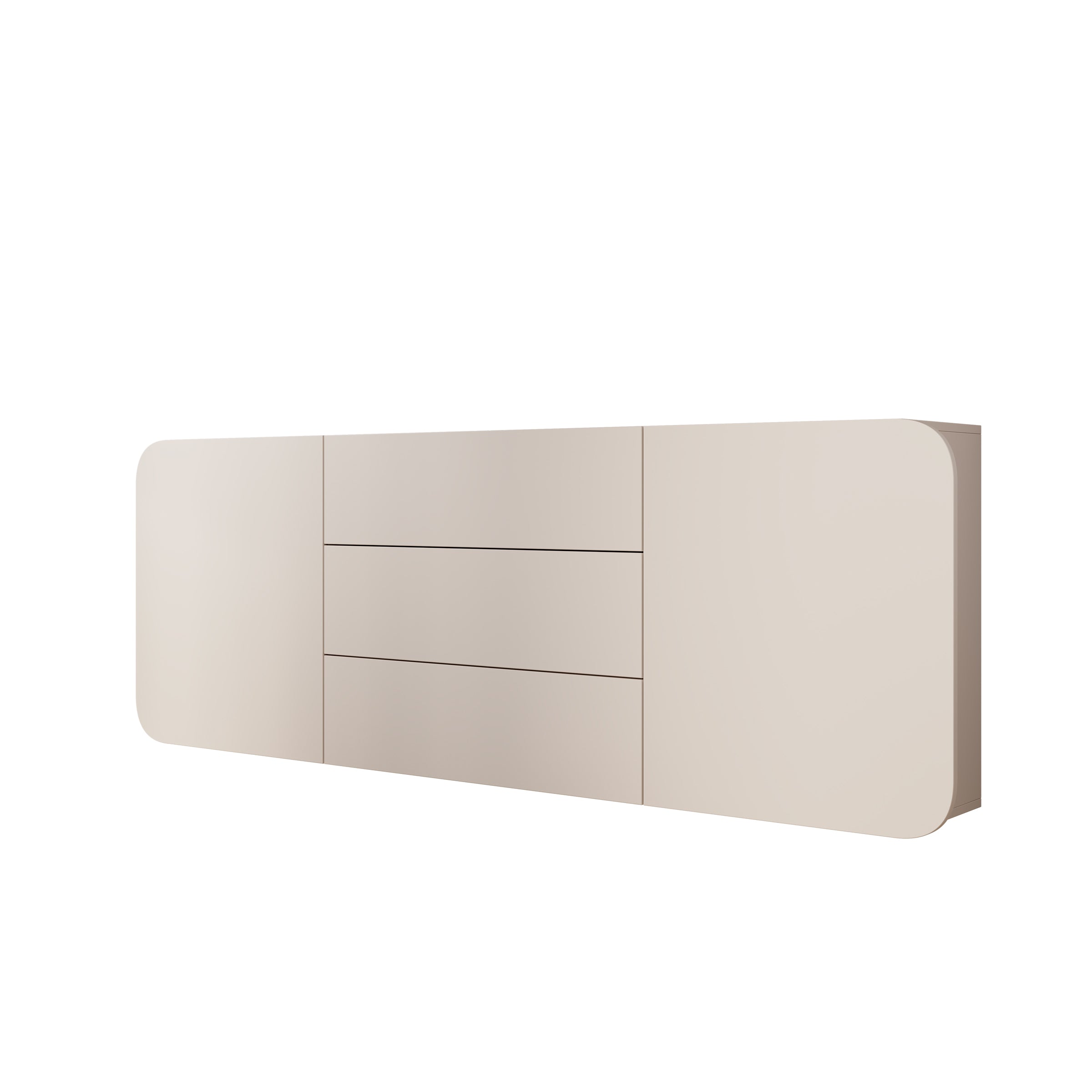 Renalto - Dressoir - Beige - 180x36x70 cm