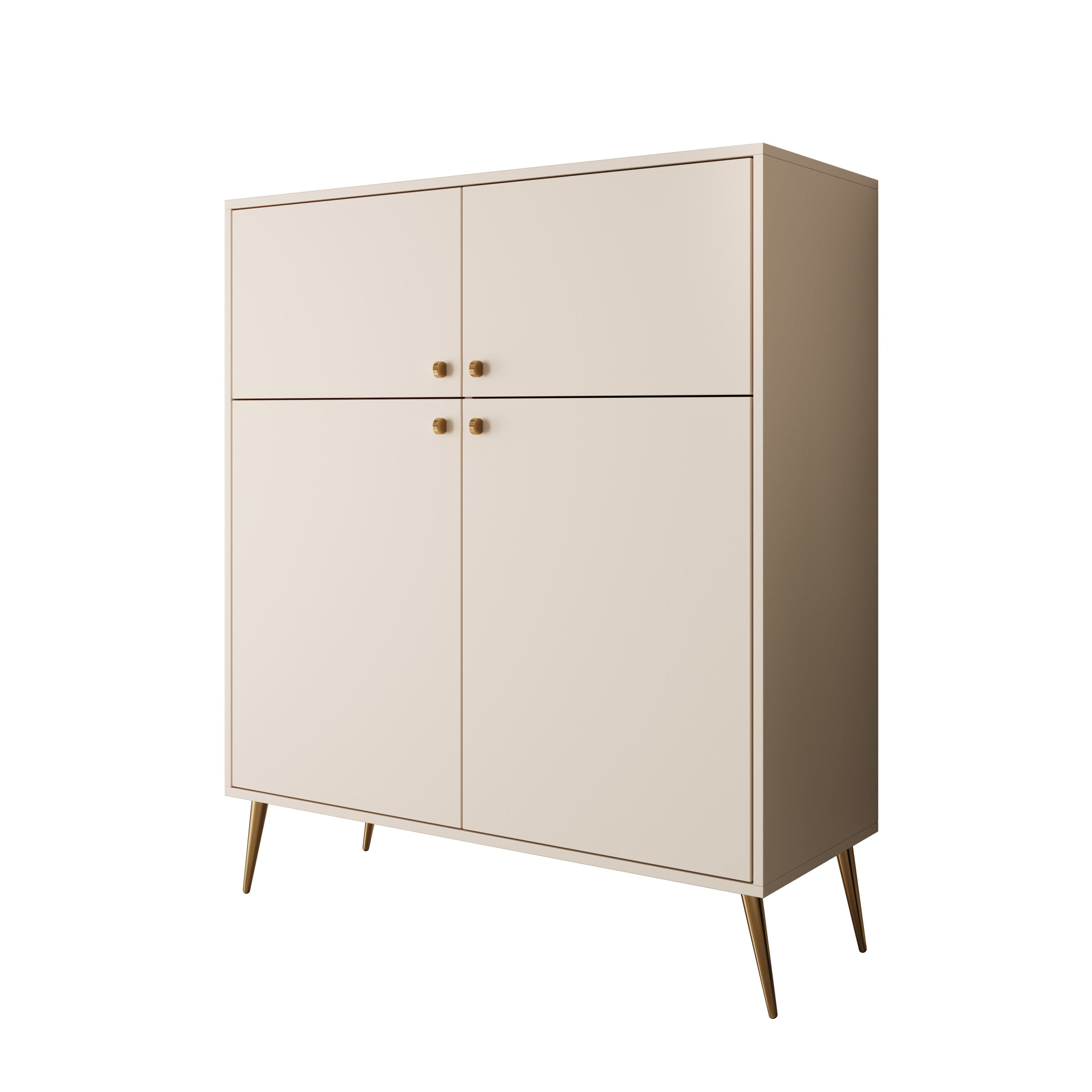 Reunion - Dressoir - Beige - 105x41x122 cm