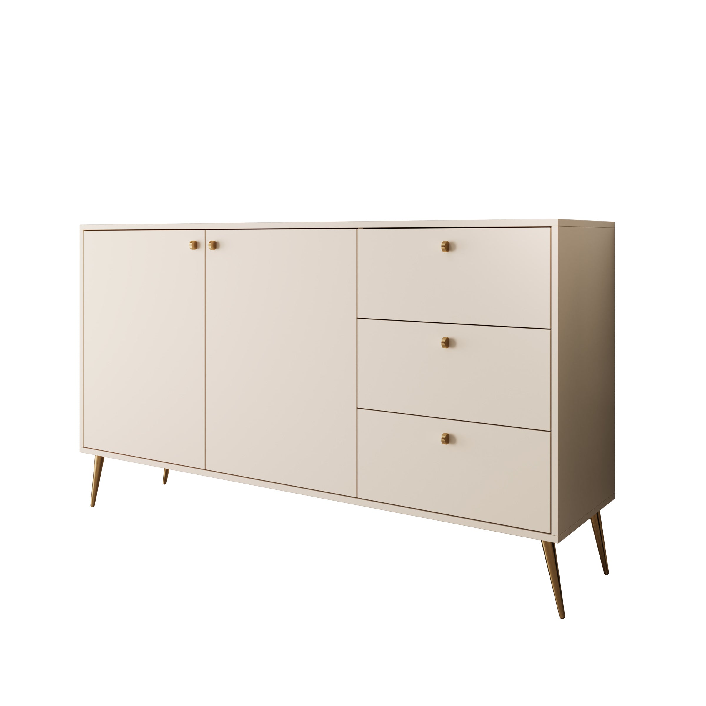 Reunion - Dressoir - Beige - 156x41x89 cm
