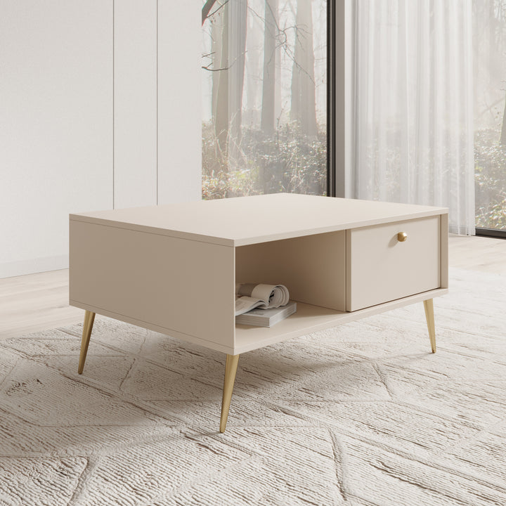 Reunion - Salontafel - Beige - 87x66x43 cm