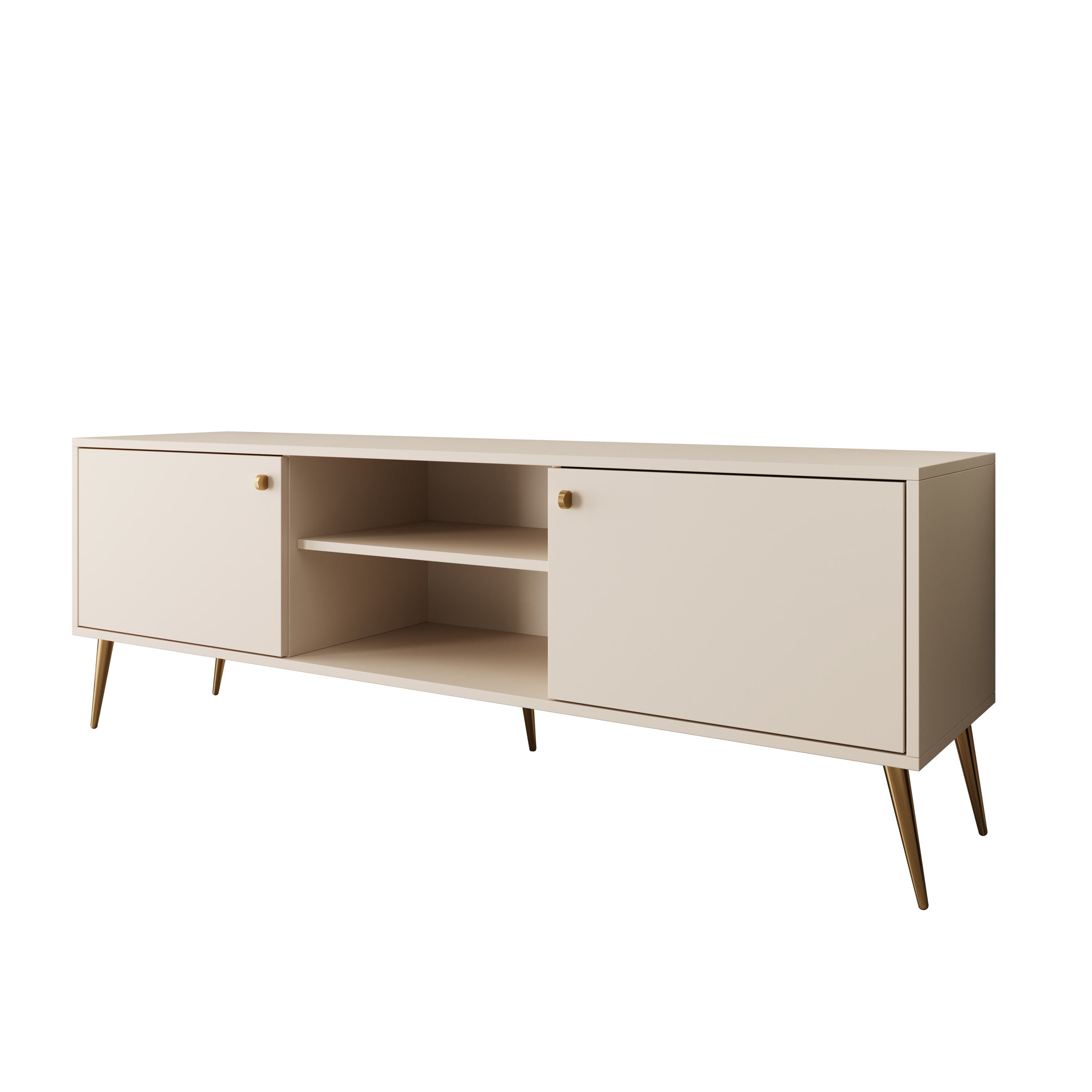Reunion - TV-Meubel - Beige - 156x41x55 cm