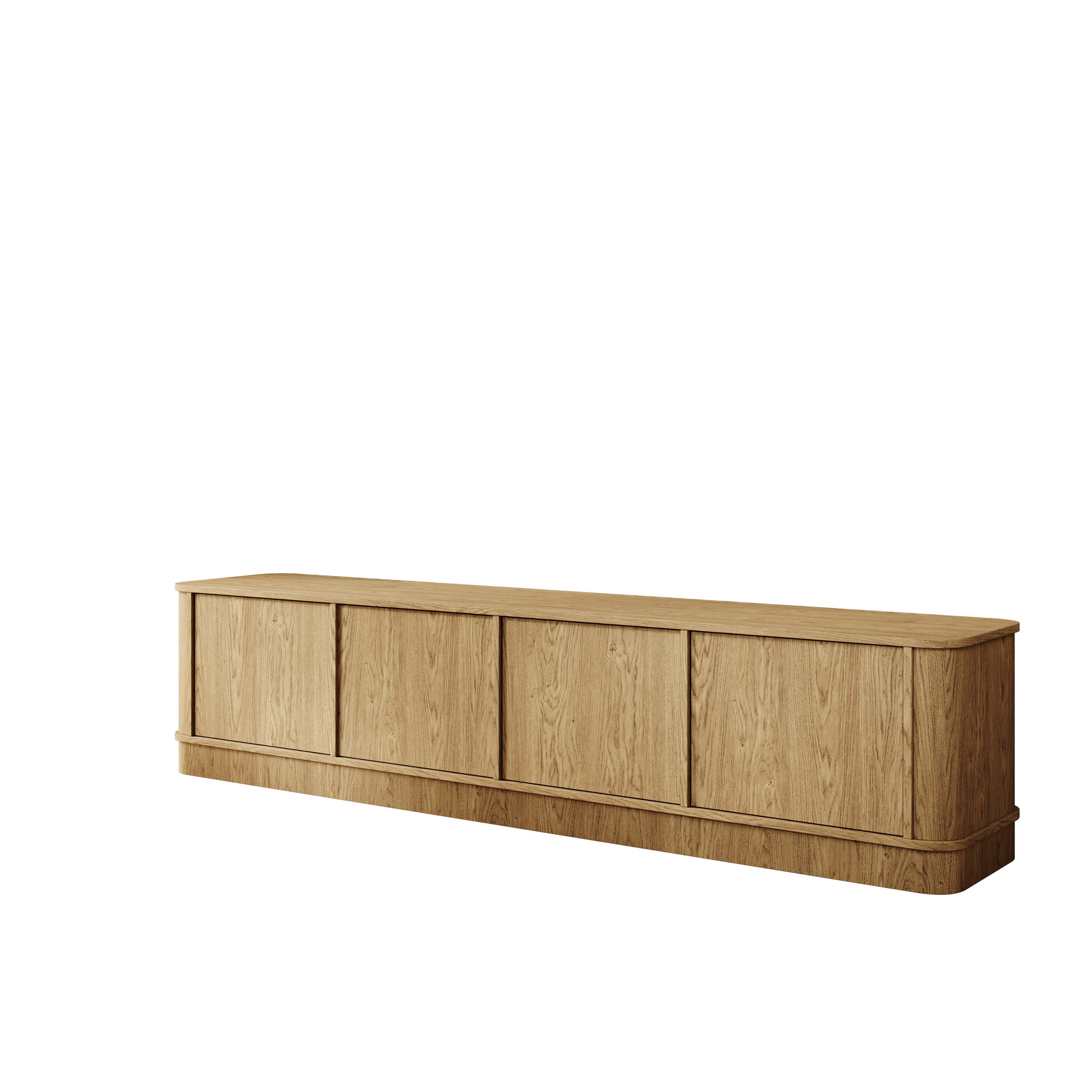 Rodeno - TV-Meubel - Licht eikenpatroon - 200x40x46 cm