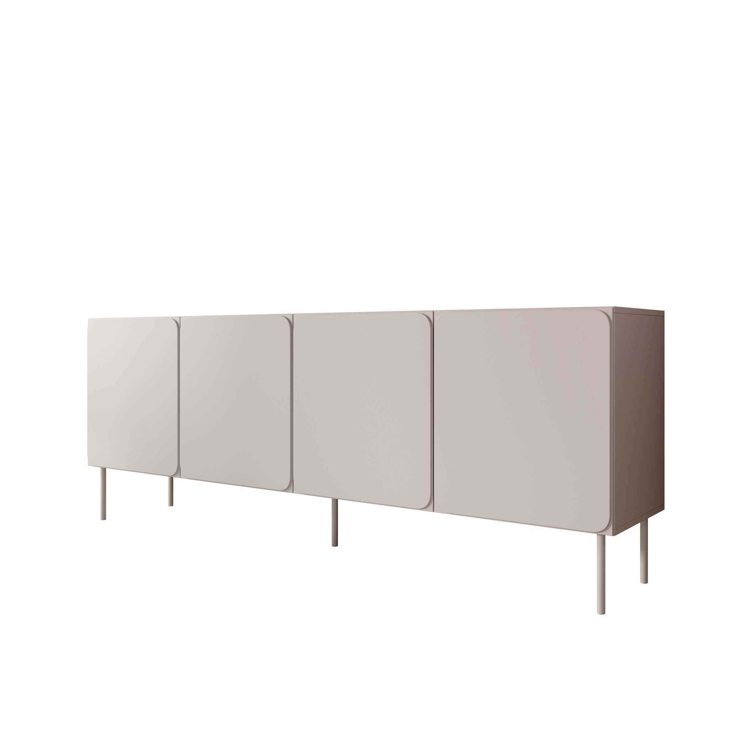 Rovik - Dressoir - Beige - 200x40x76 cm
