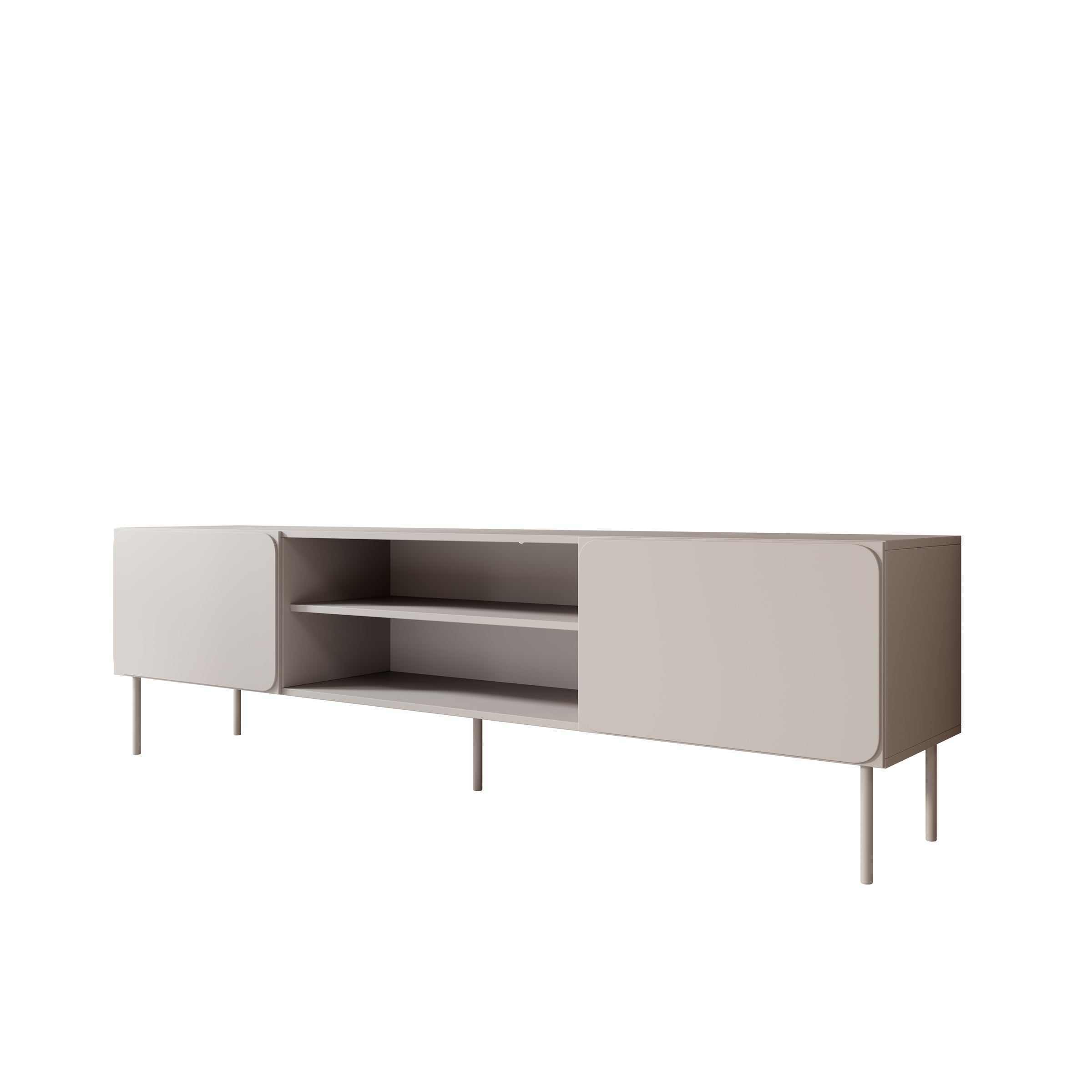 Rovik - TV-Meubel - Beige - 200x40x58 cm