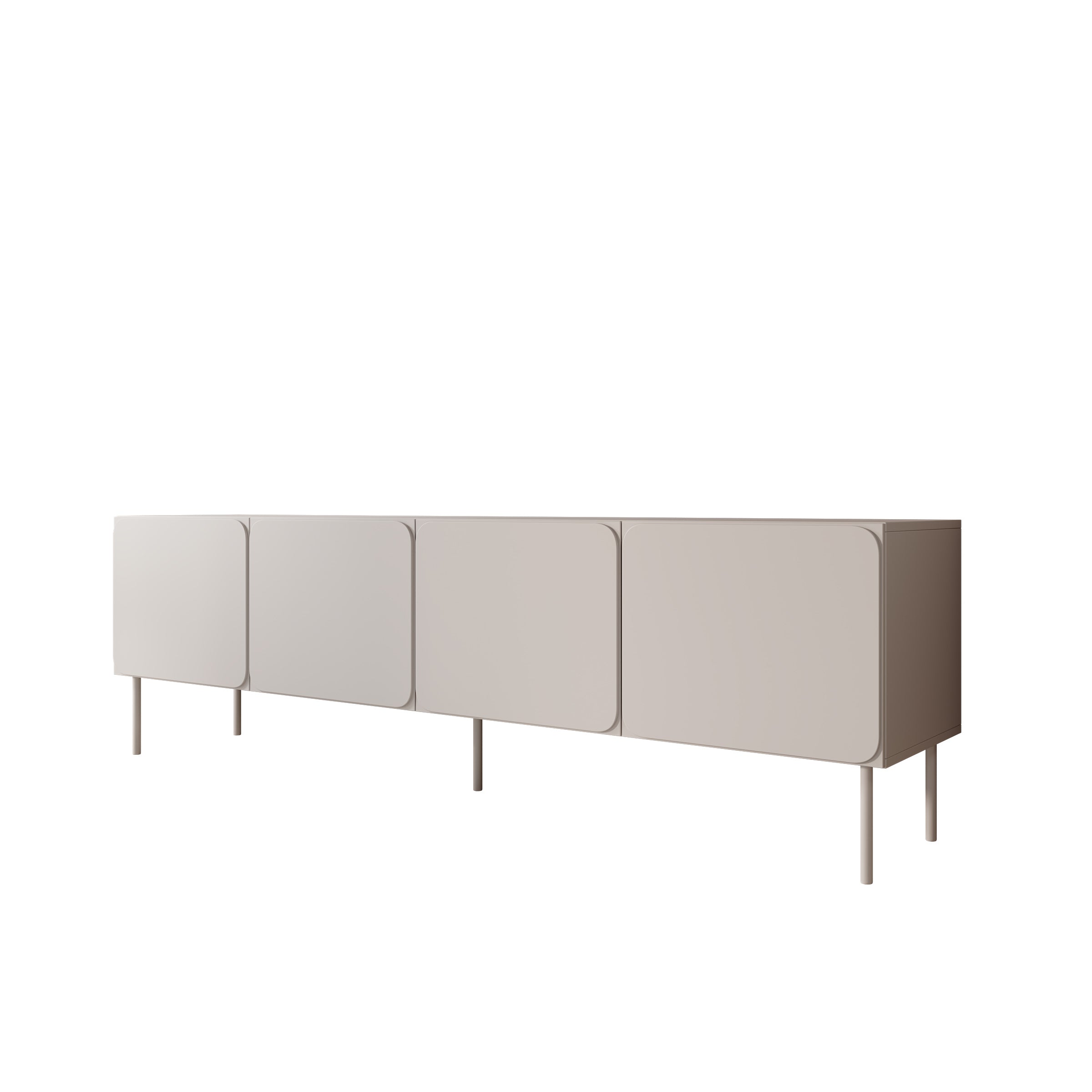 Rovik - TV-Meubel - Beige - 200x40x61 cm