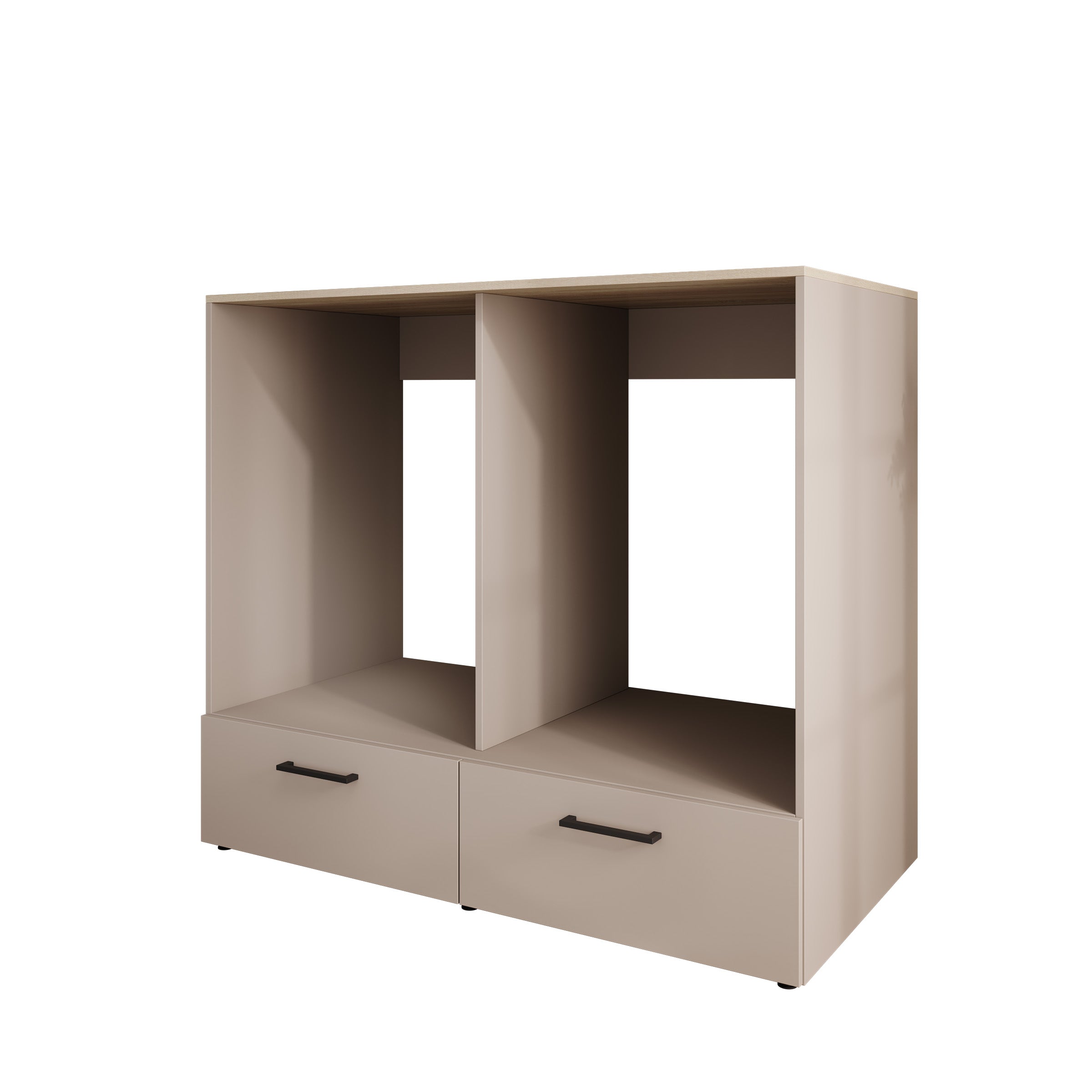 Rowley - Wasmachinekast - Beige - 132x67x117 cm