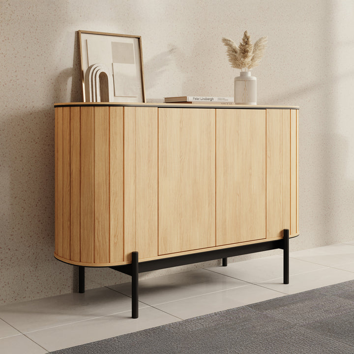 Royale - Dressoir - Eiken - 124x45x82 cm