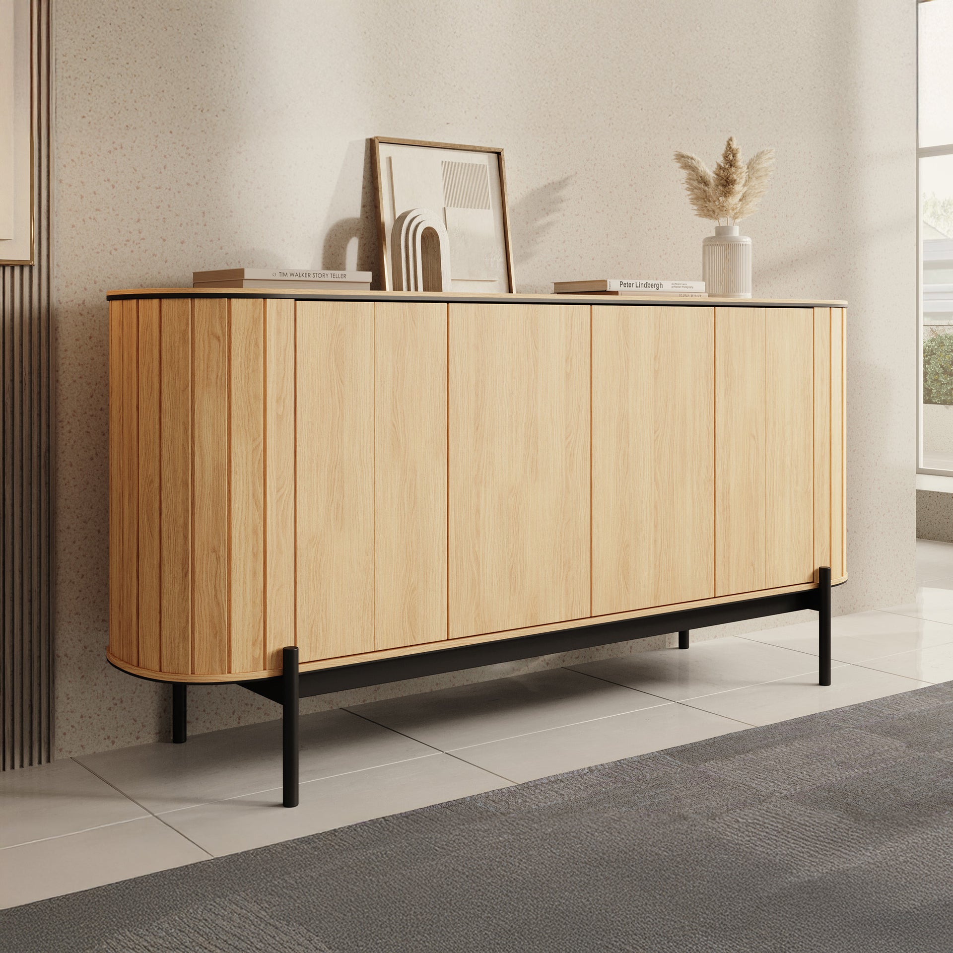 eiken dressoir modern Royale - Dressoir - Eiken
