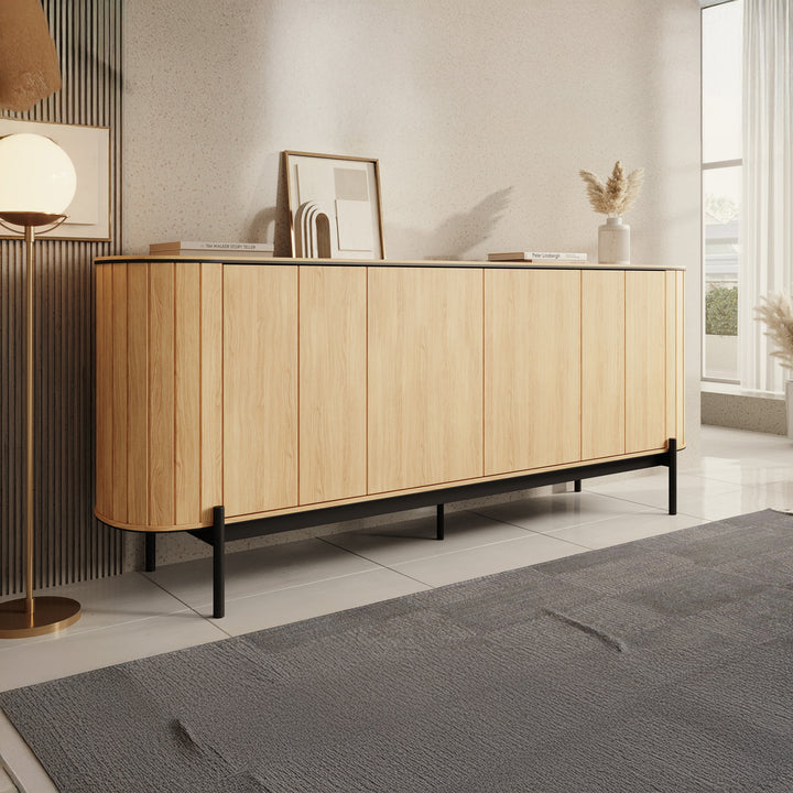 Royale - Dressoir - Eiken - 200x45x82 cm
