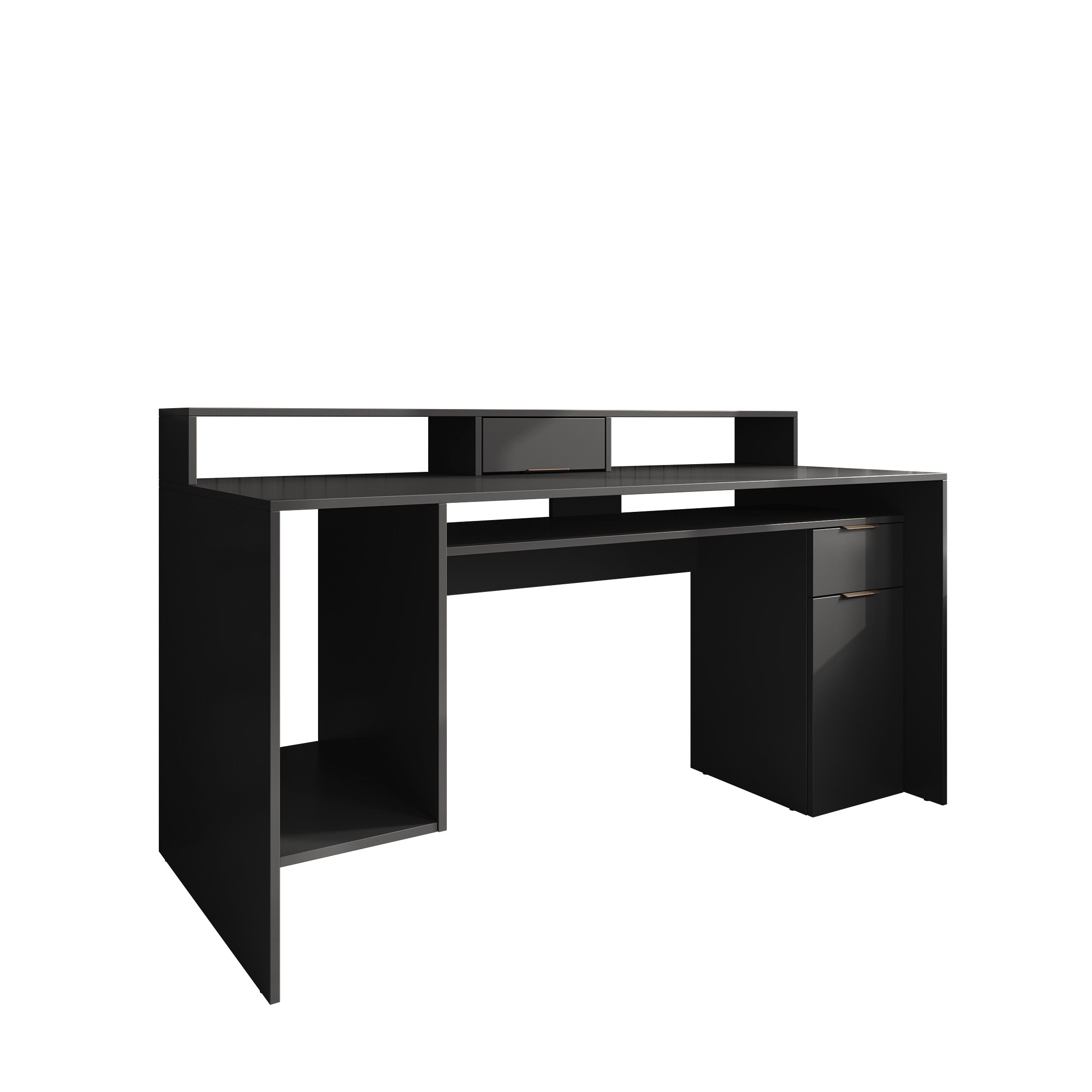 Ryan - Bureau - Grijs - 160x70x91 cm