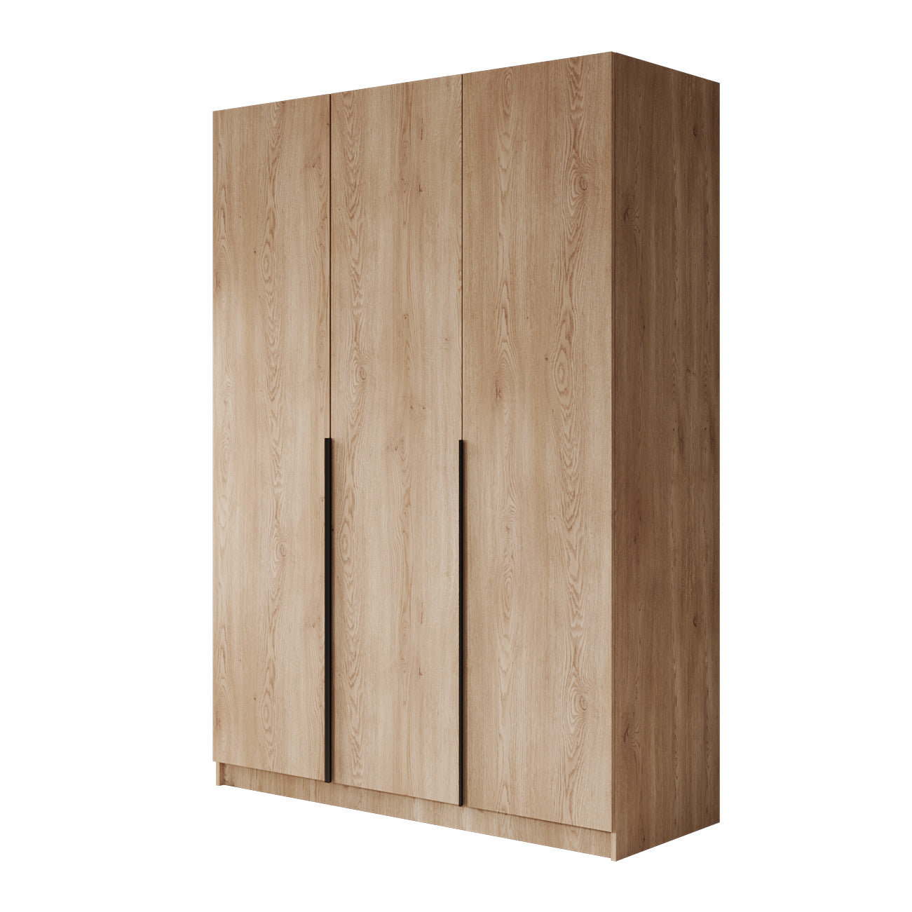 Sabre - Kledingkast 3-deurs - Eiken - 150x58x215 cm