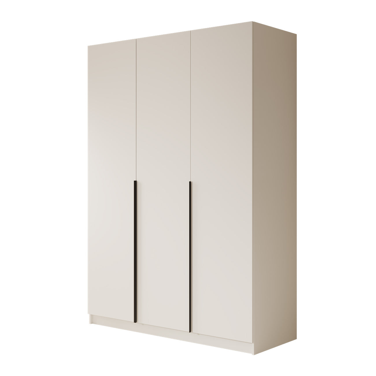 Sabre - Kledingkast 3-deurs - Wit - 150x58x215 cm