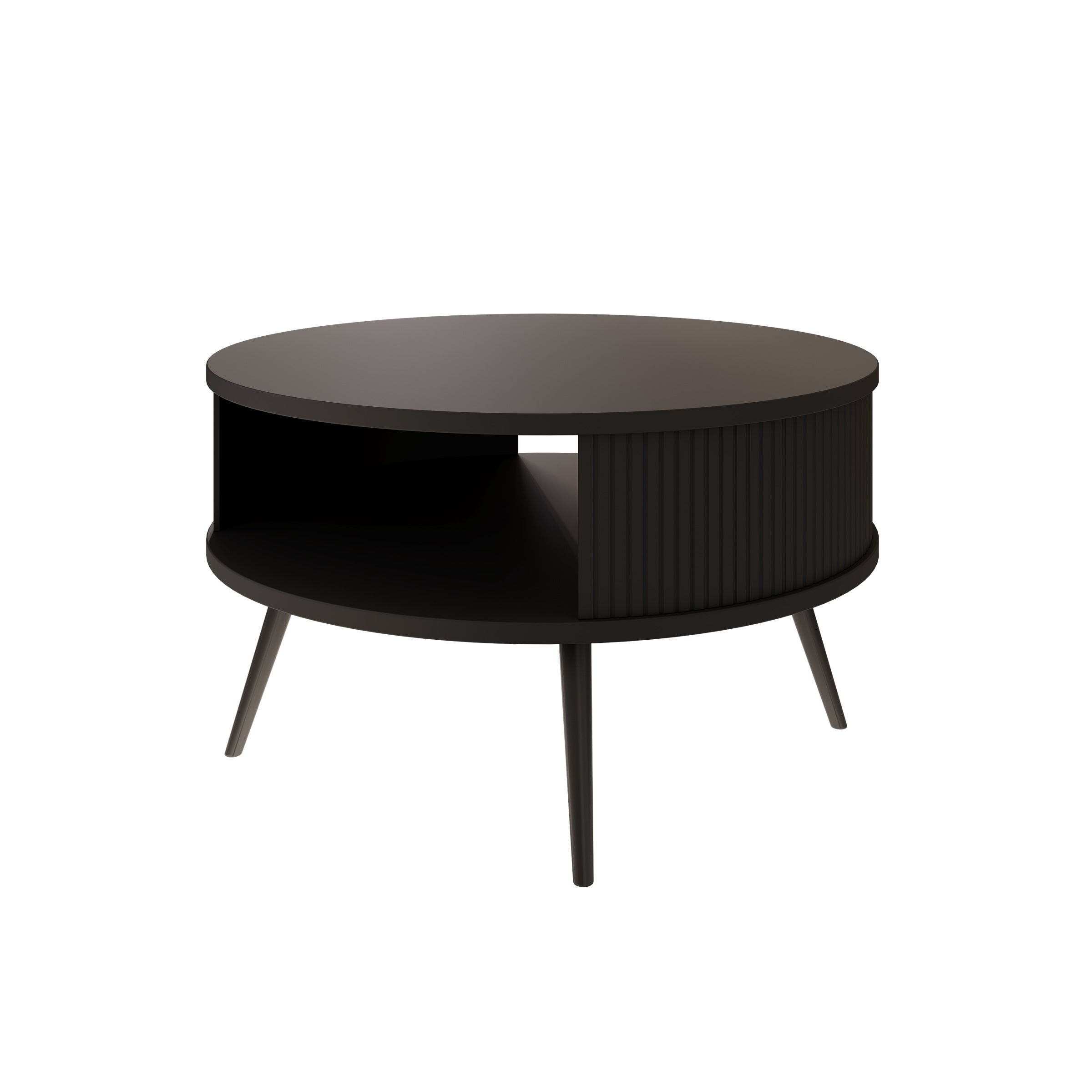 Salontafel Riley - Zwart  - 76x76x44 cm