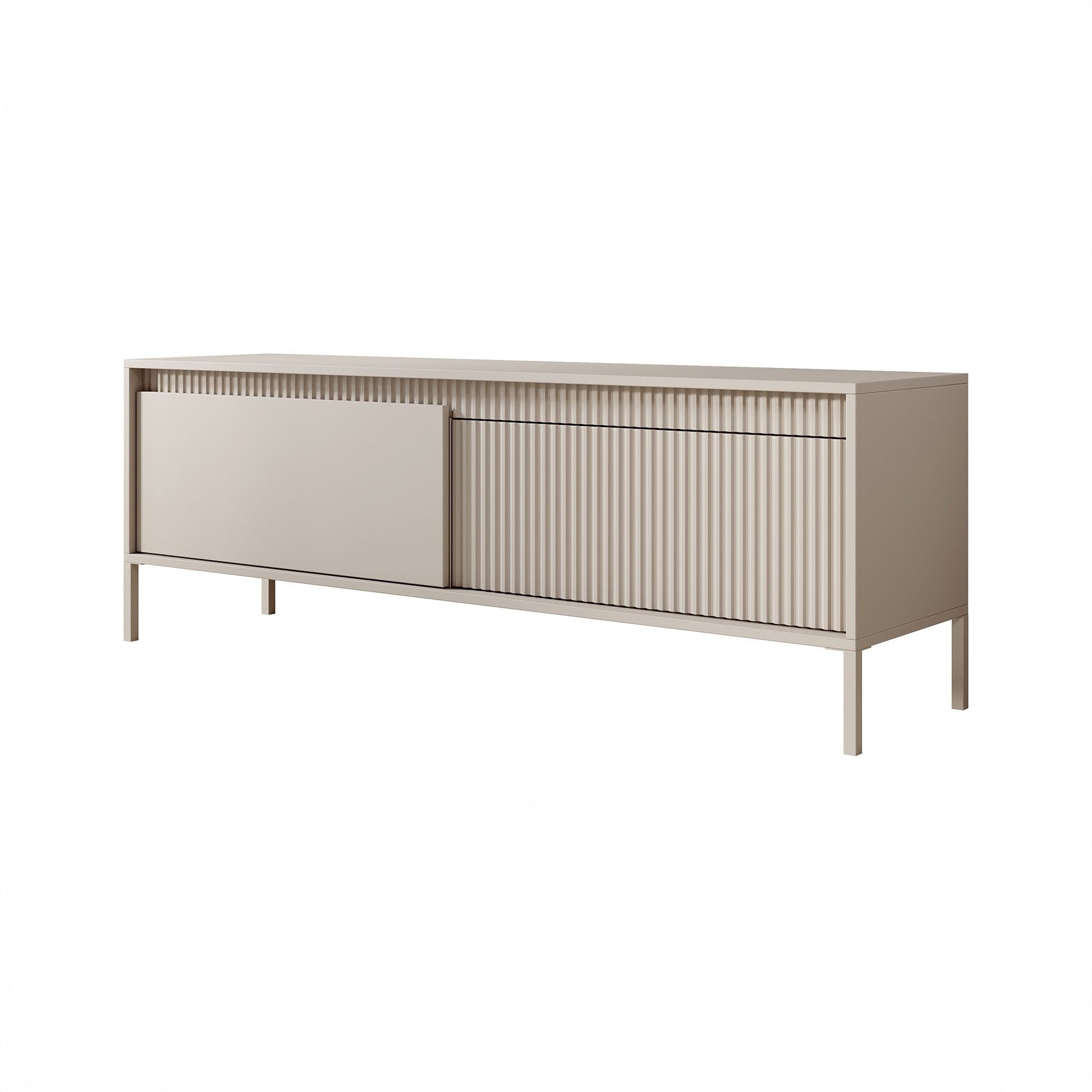 Saran - TV-Meubel - Beige  - 154x40x53 cm