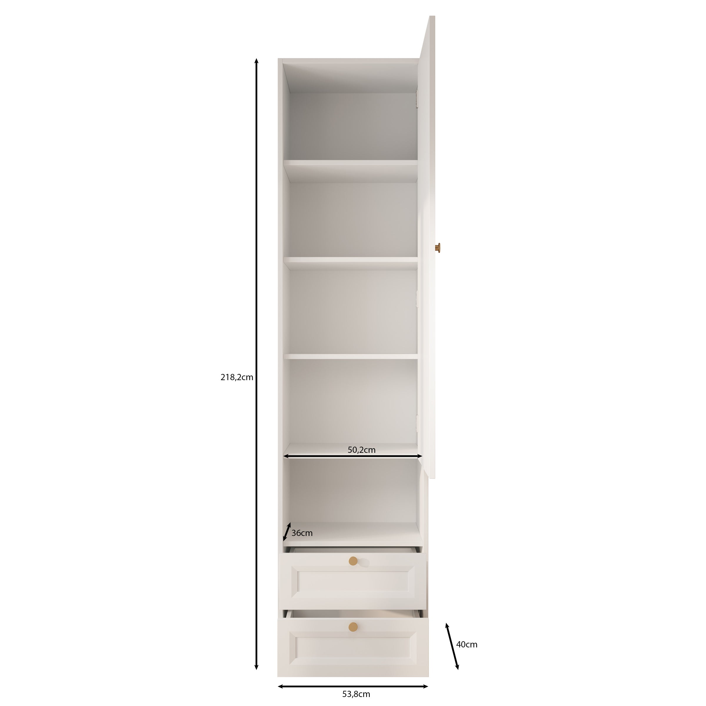 Rumble - Schoenenkast - Wit