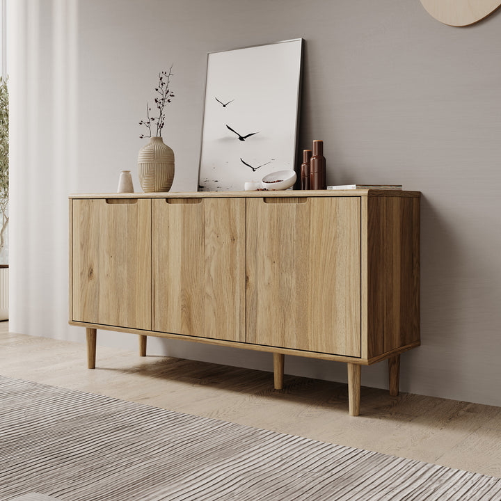 Selwood - Dressoir - Eikenpatroon - 139x43x74 cm