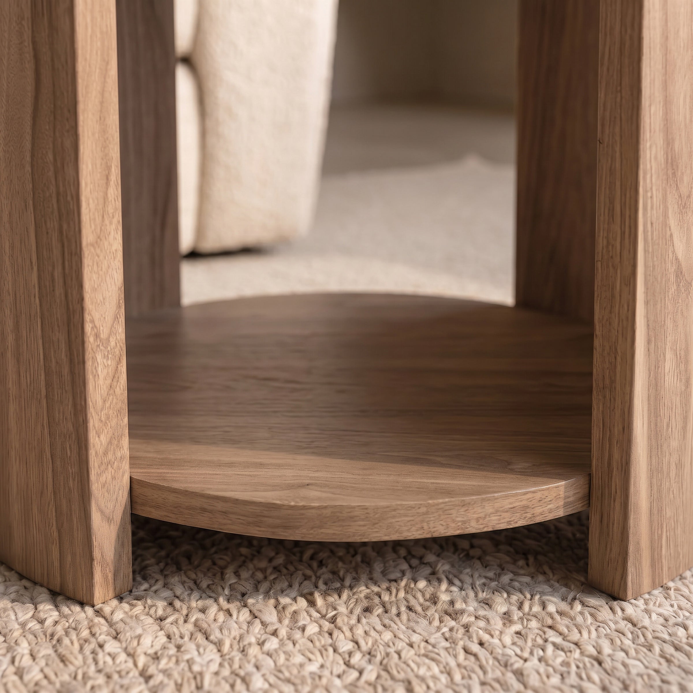 Sereno - Salontafel - Keramiek met marmerlook - 45x50 cm