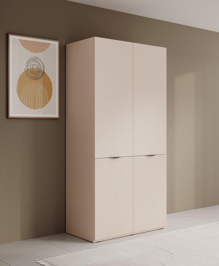 Shelton - Kledingkast 2-deurs - Beige