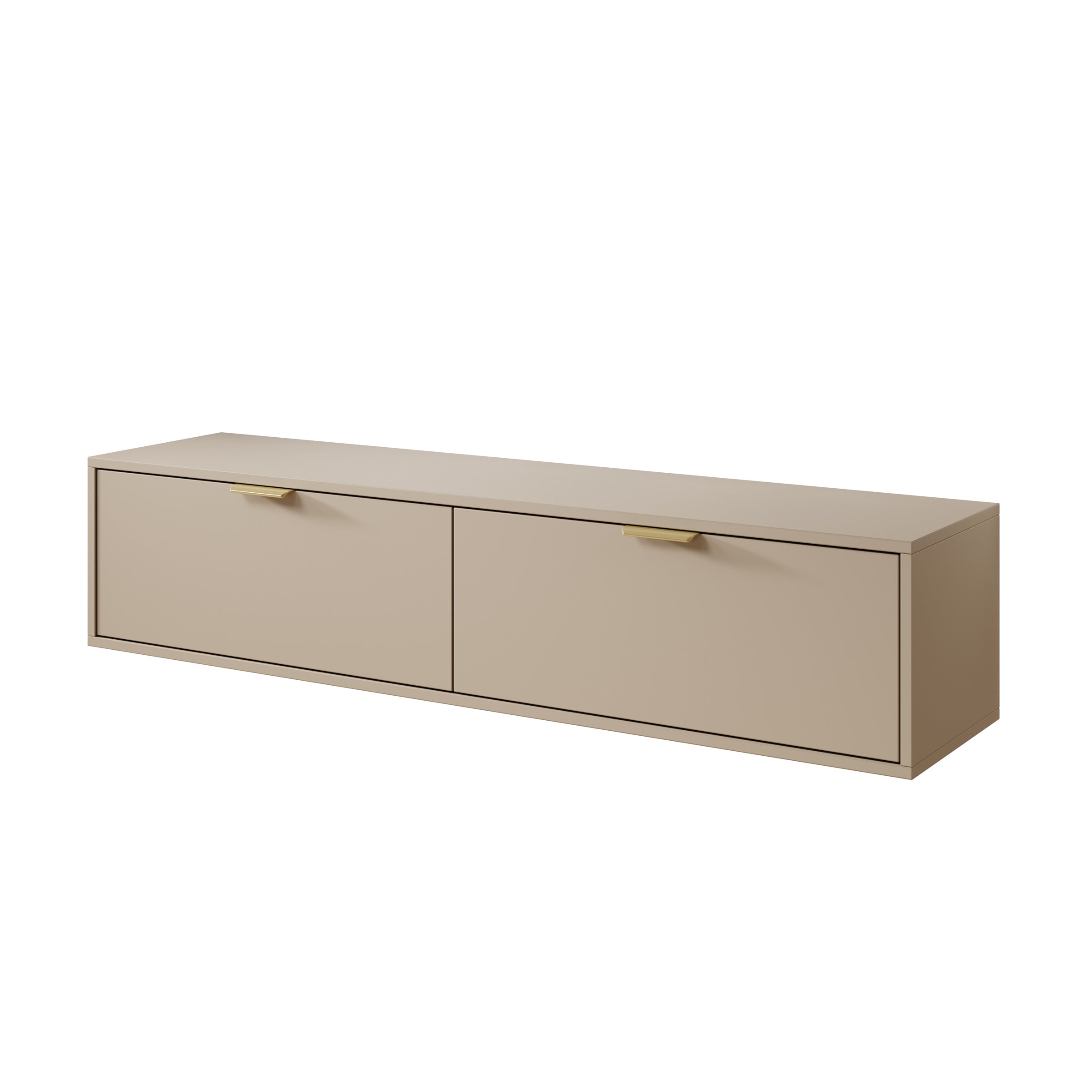 Silas - TV-Meubel - Beige - 140x33x35 cm