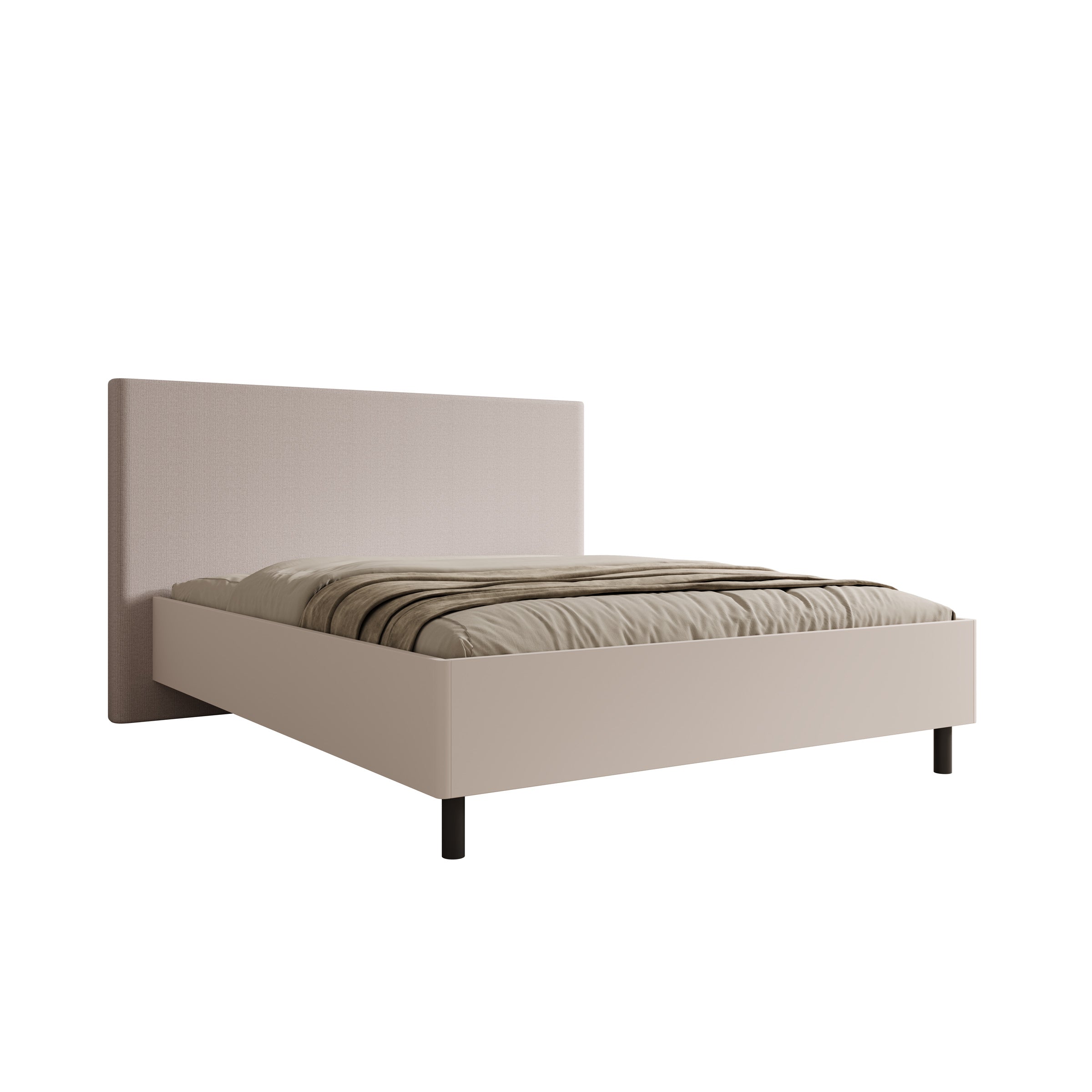 Sorello - Tweepersoonsbed - Beige - 160x200 cm