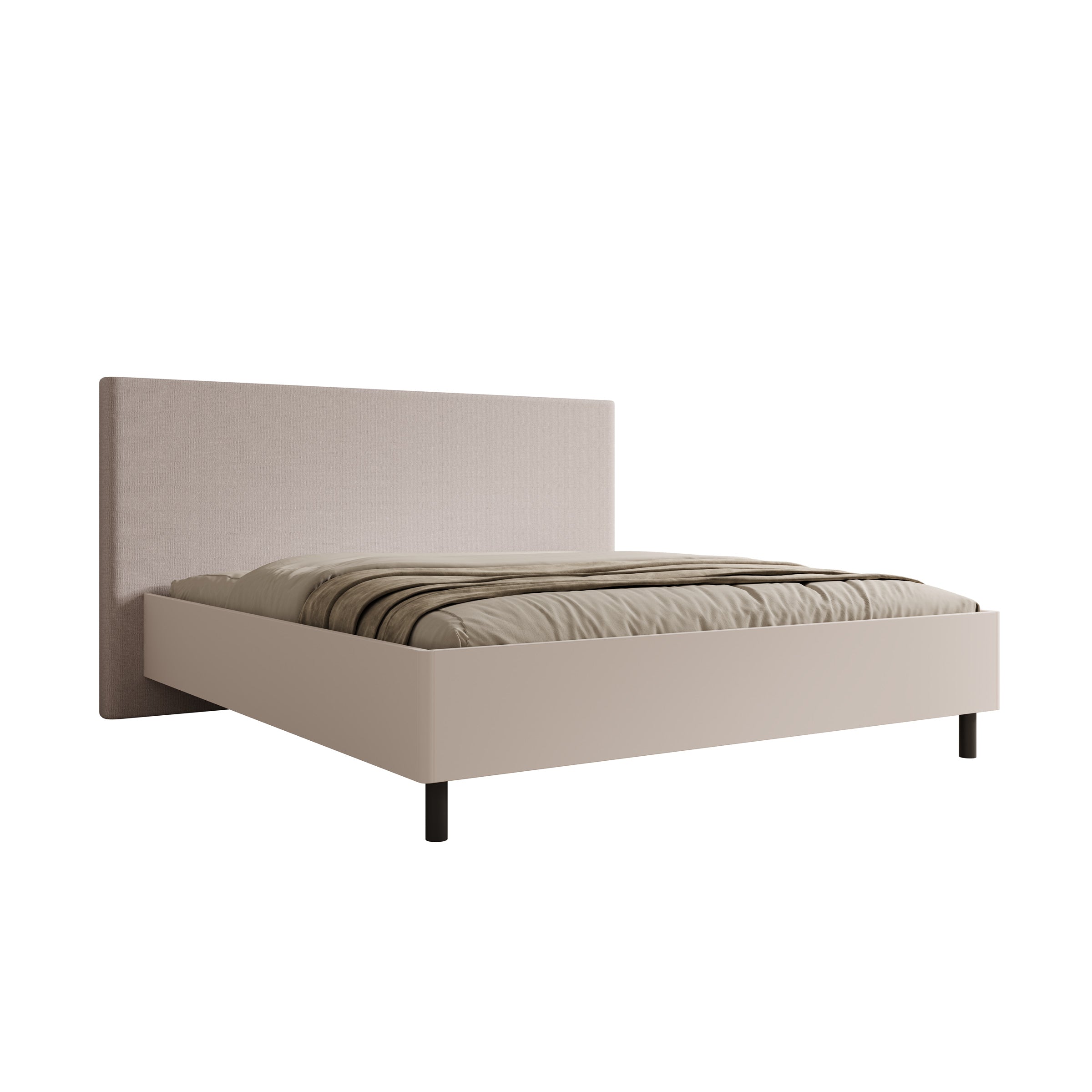Sorello - Tweepersoonsbed - Beige - 180x200 cm