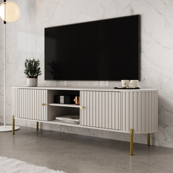 Sorenna - TV-Meubel - Beige - 175x43x54 cm