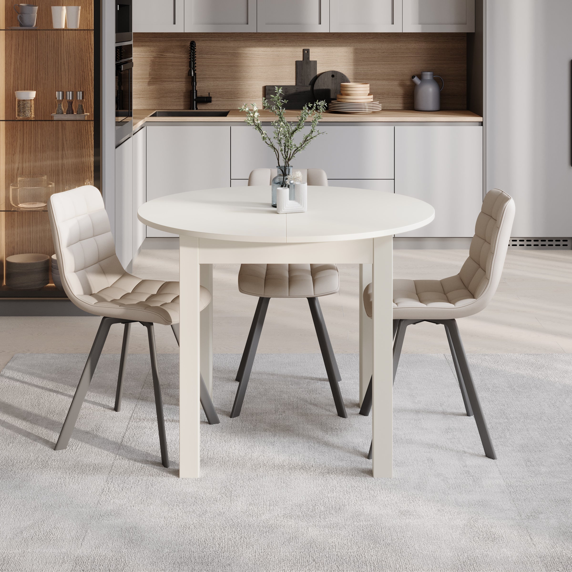 South - Eetkamertafel - Beige