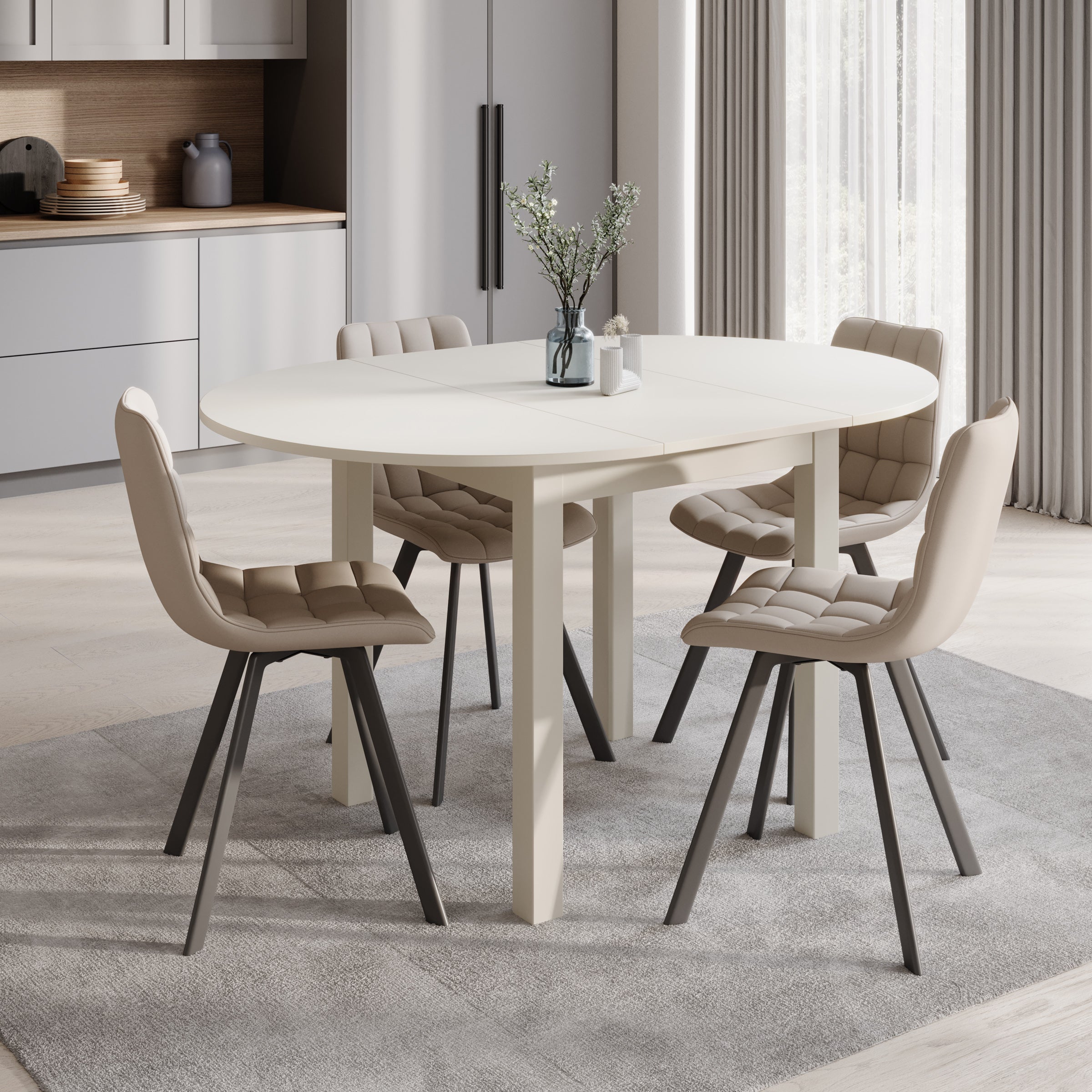 South - Eetkamertafel - Beige