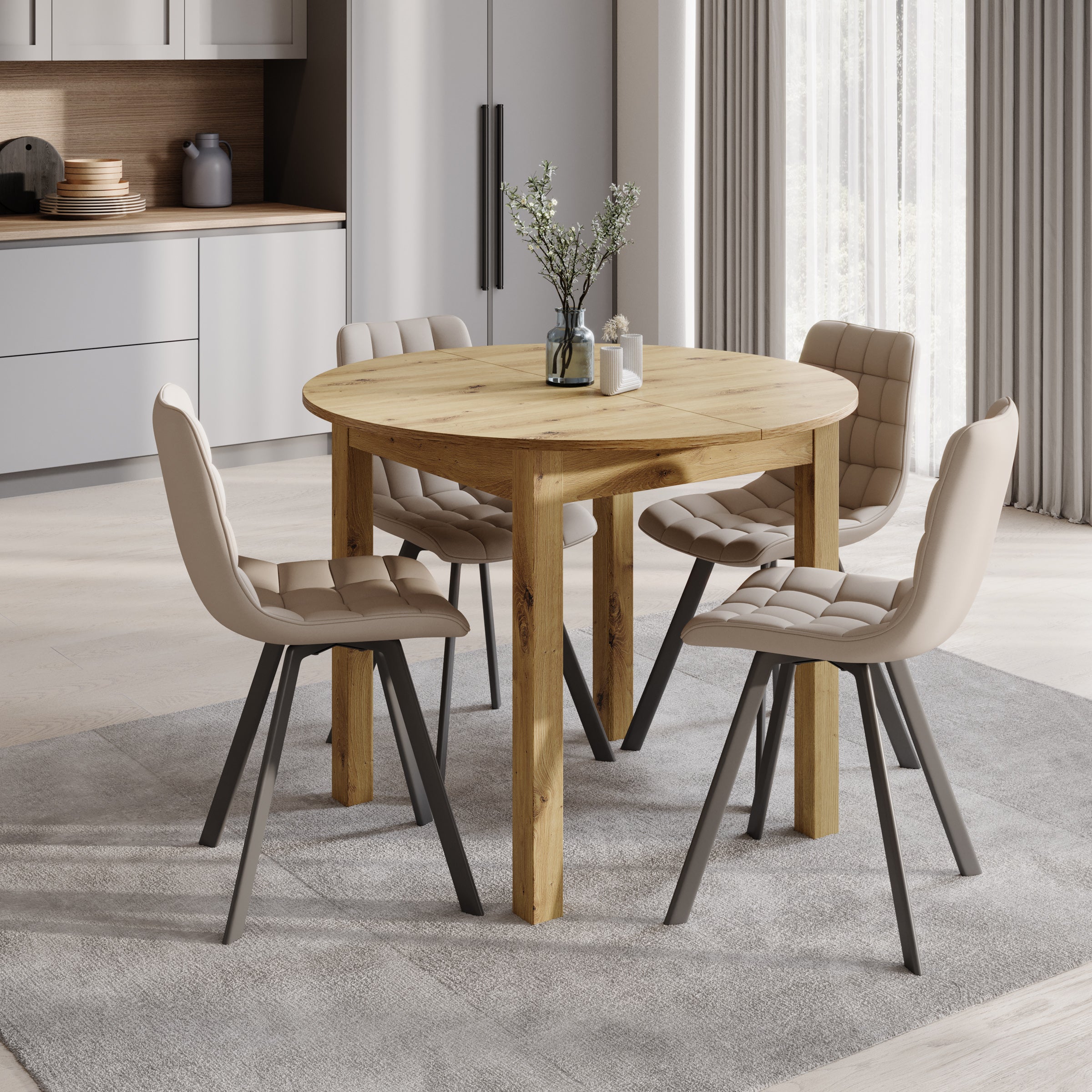 South - Eetkamertafel - Eiken