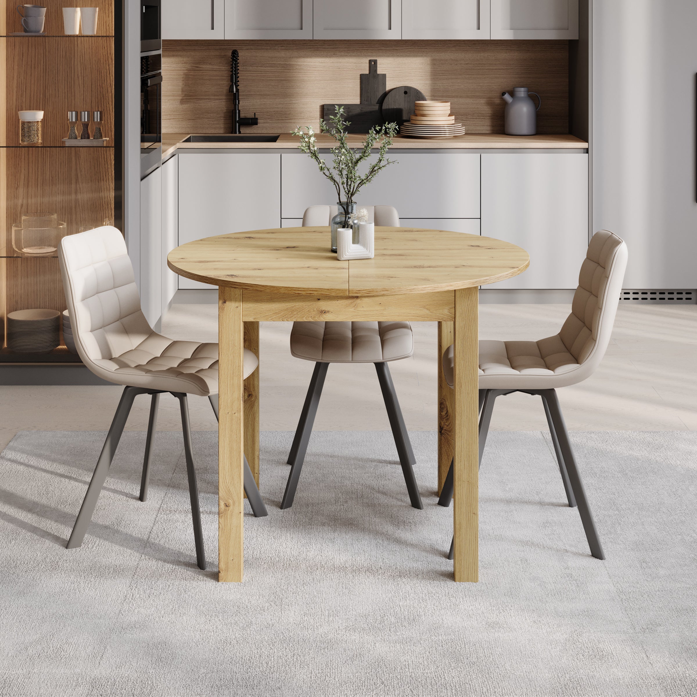 South - Eetkamertafel - Eiken