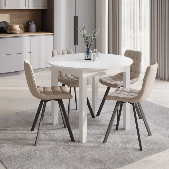 South - Eetkamertafel - Wit