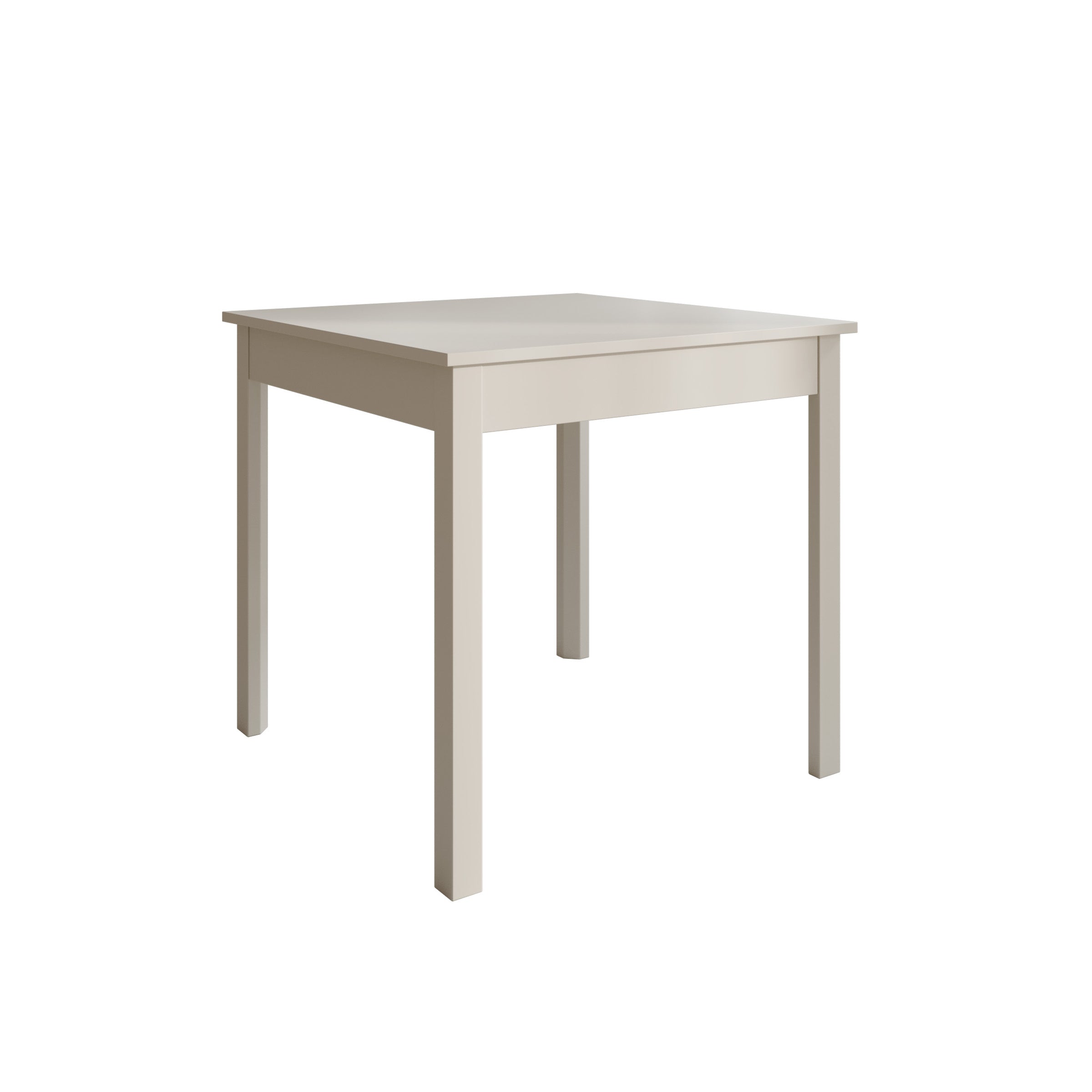 Steve - Eetkamertafel - Beige - 80x80x77 cm